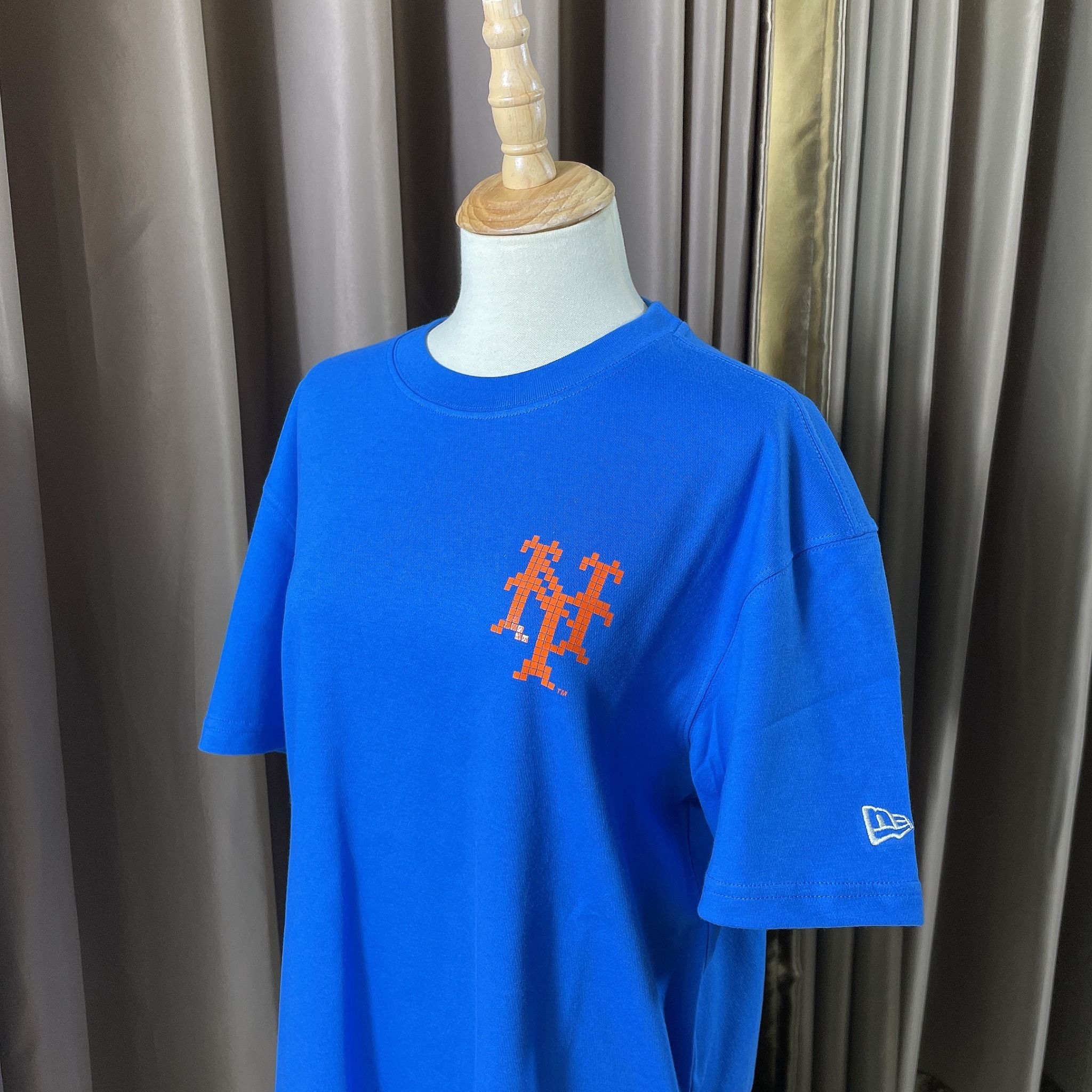 1079 - HÀNG CHÍNH HÃNG - ÁO THUN NEW ERA - NEW YORK METS 8-BIT - XANH - CODE: 12866564