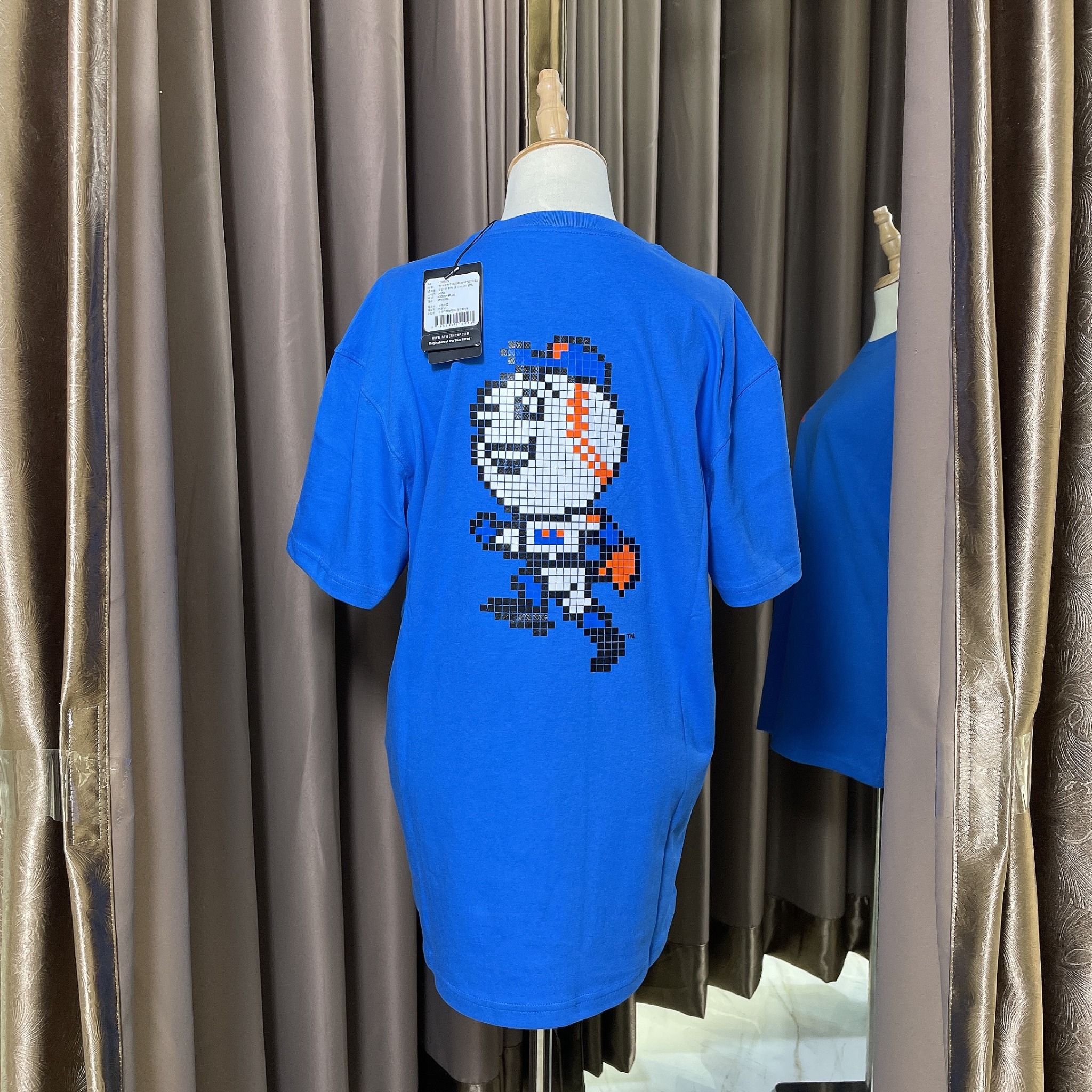 1079 - HÀNG CHÍNH HÃNG - ÁO THUN NEW ERA - NEW YORK METS 8-BIT - XANH - CODE: 12866564