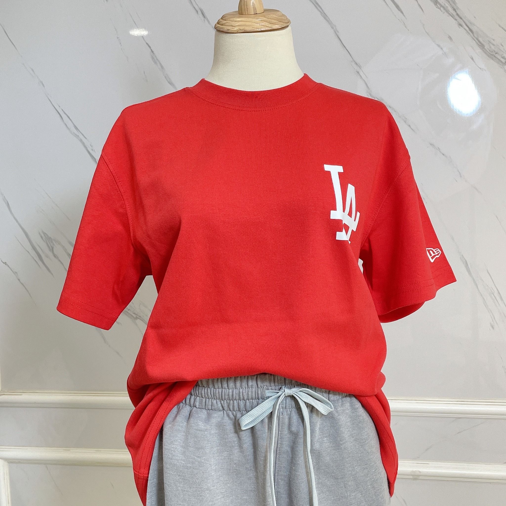 1107 - HÀNG CHÍNH HÃNG - ÁO THUN NEW ERA - LA CÂY DỪA - ĐỎ - CODE: 12866556