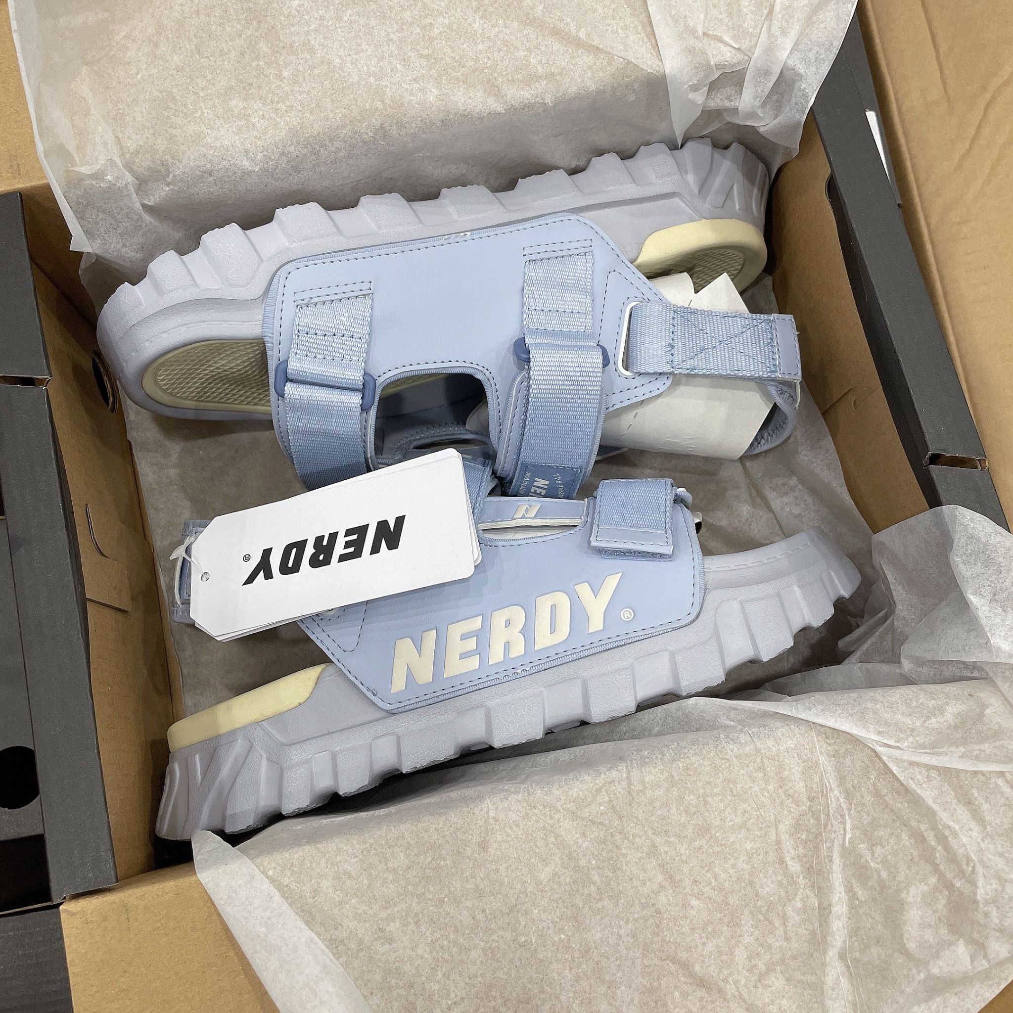 1115 - HÀNG CHÍNH HÃNG - Giày Sandal Nerdy Baby Blue - Code : PNEU22AE031403