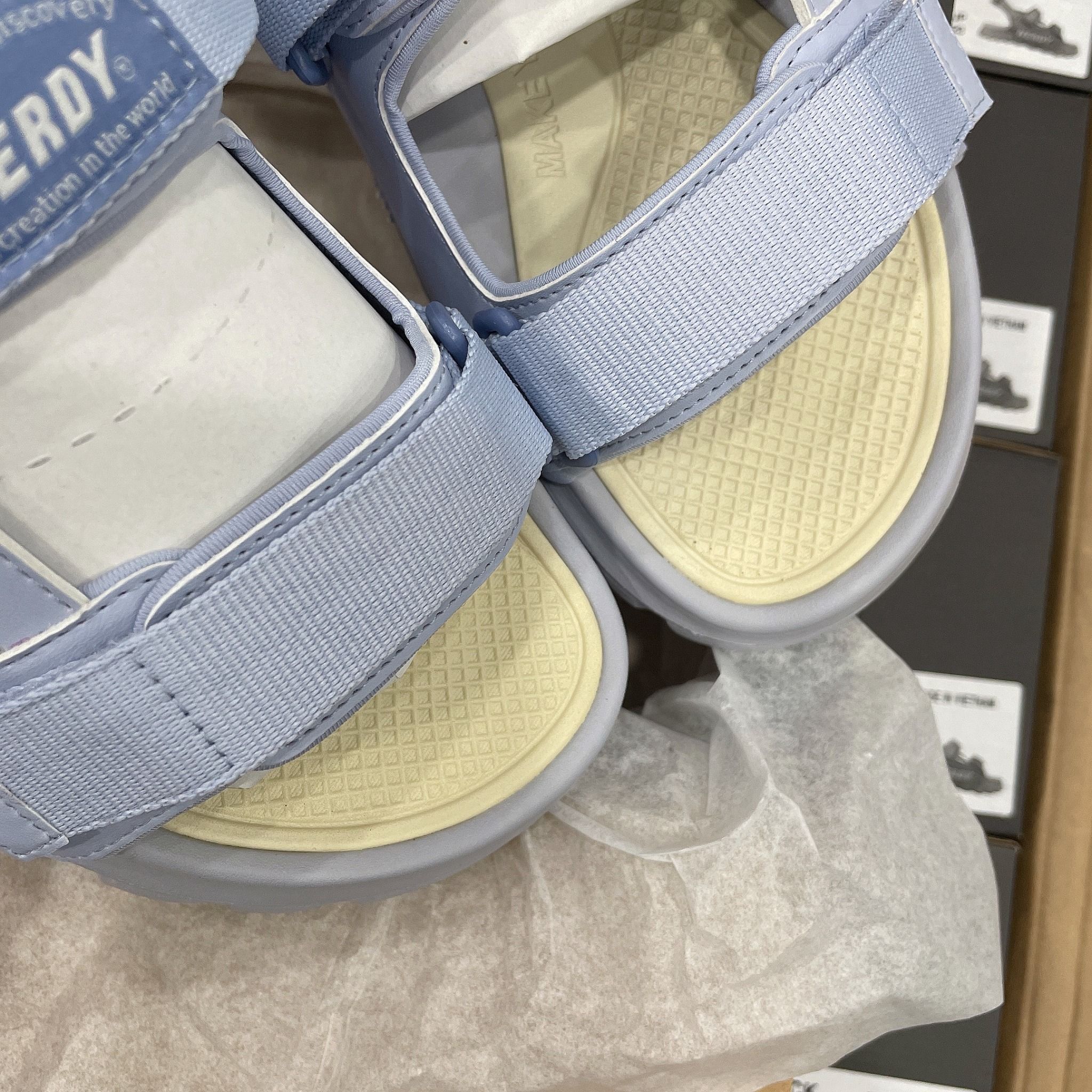 1115 - HÀNG CHÍNH HÃNG - Giày Sandal Nerdy Baby Blue - Code : PNEU22AE031403