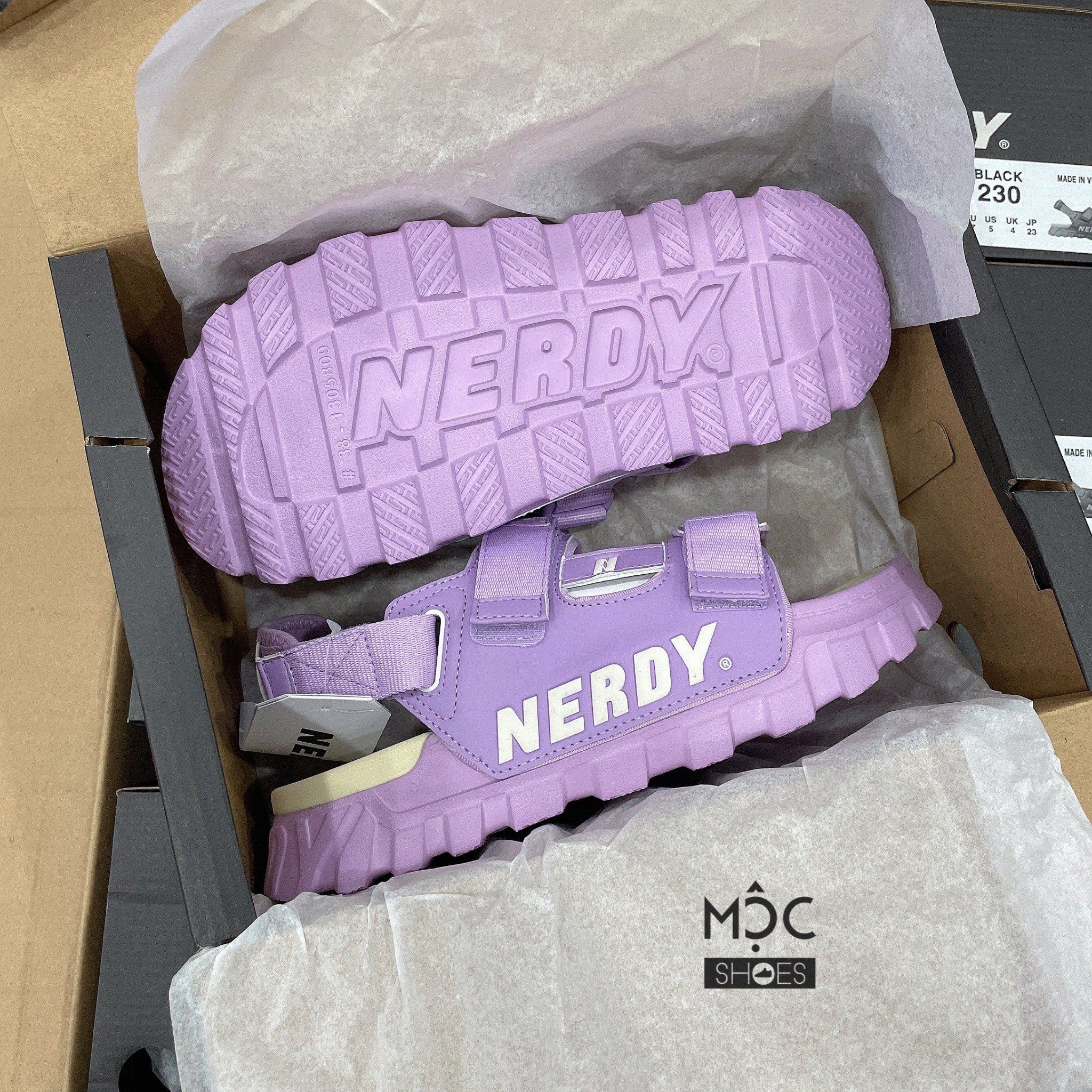 1117 - HÀNG CHÍNH HÃNG - Giày Sandal Nerdy - Tím - Code : PNEU22AE03
