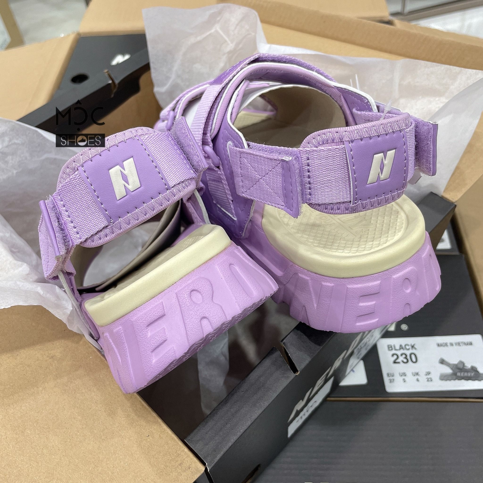 1117 - HÀNG CHÍNH HÃNG - Giày Sandal Nerdy - Tím - Code : PNEU22AE03