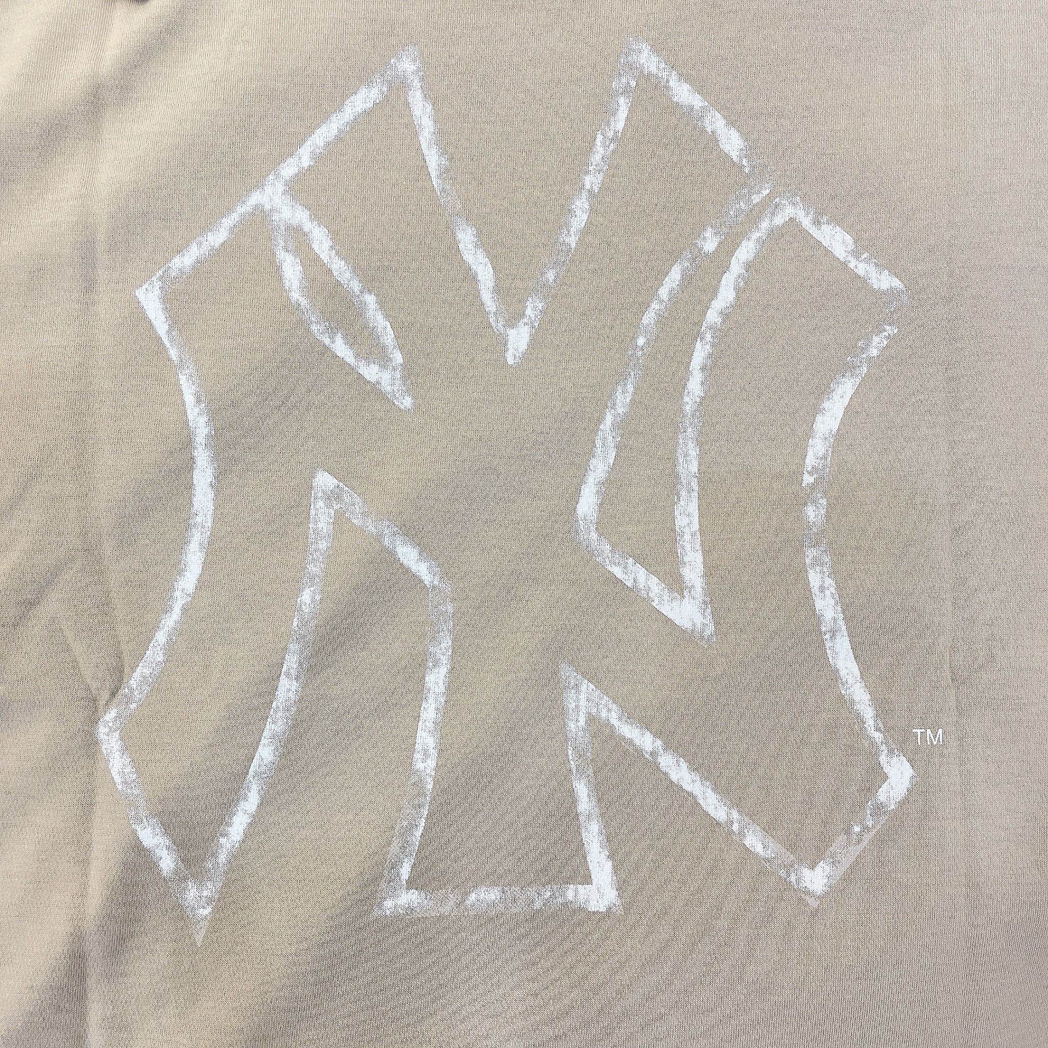 1186 - HÀNG CHÍNH HÃNG - ÁO THUN NEW ERA - PRINTED LOGO NY - BEGIE - CODE : 13560489