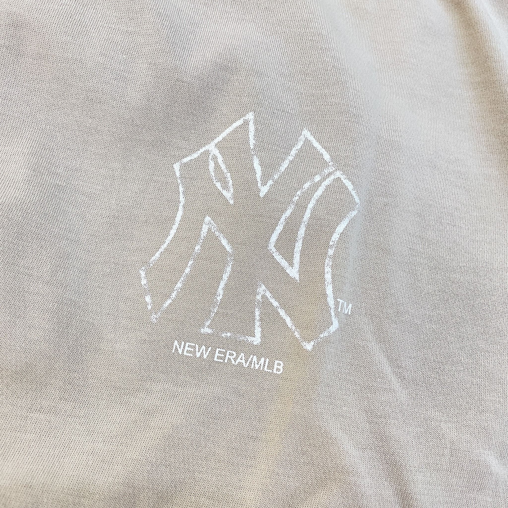 1186 - HÀNG CHÍNH HÃNG - ÁO THUN NEW ERA - PRINTED LOGO NY - BEGIE - CODE : 13560489