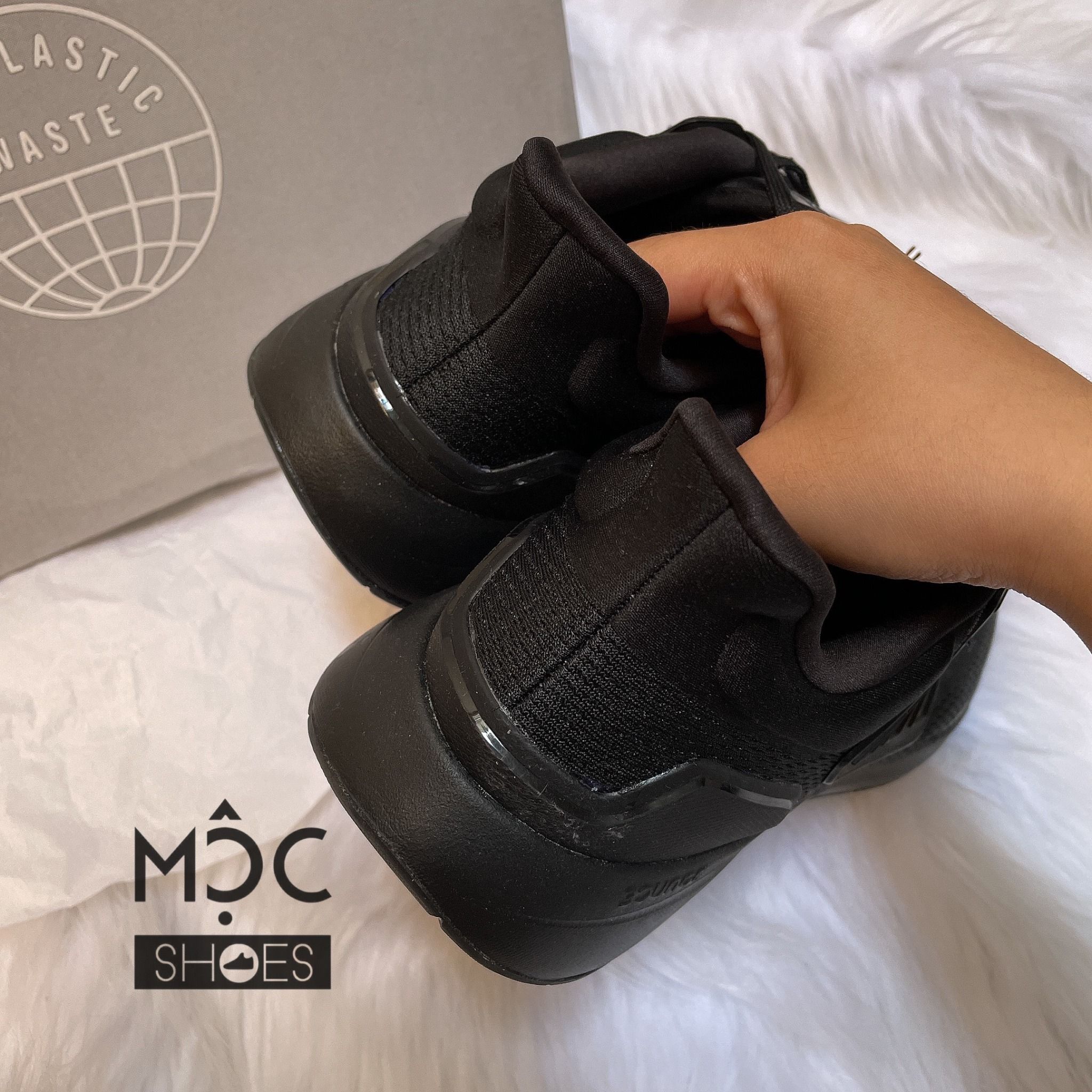 1190 - HÀNG CHÍNH HÃNG - GIÀY THỂ THAO ADIDAS RUNNING EQ21 MÀU ĐEN - *ALL BLACK* - CODE: H00521