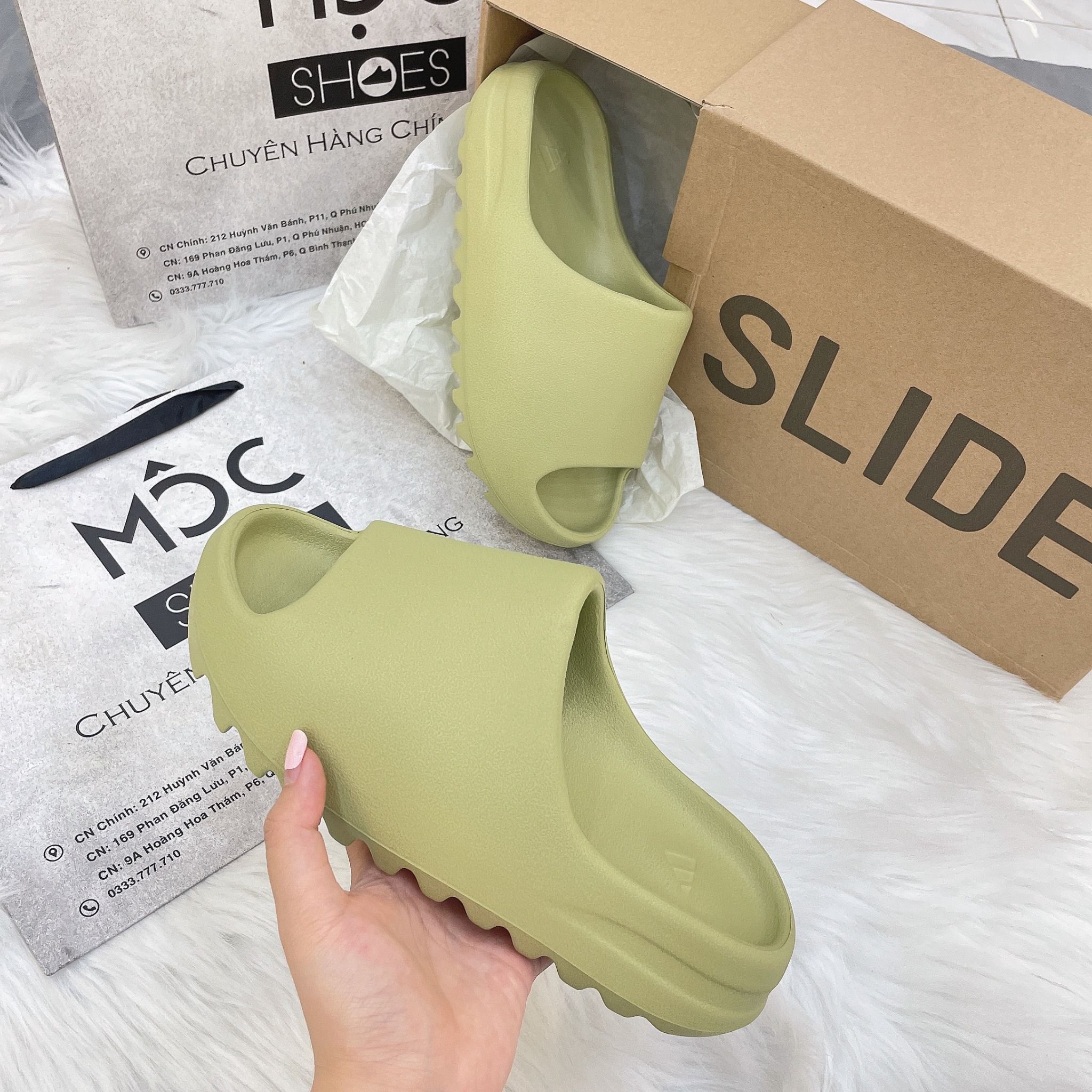 1197 - HÀNG CHÍNH HÃNG - Dép adidas Yeezy Slide Resin CODE : FZ5904