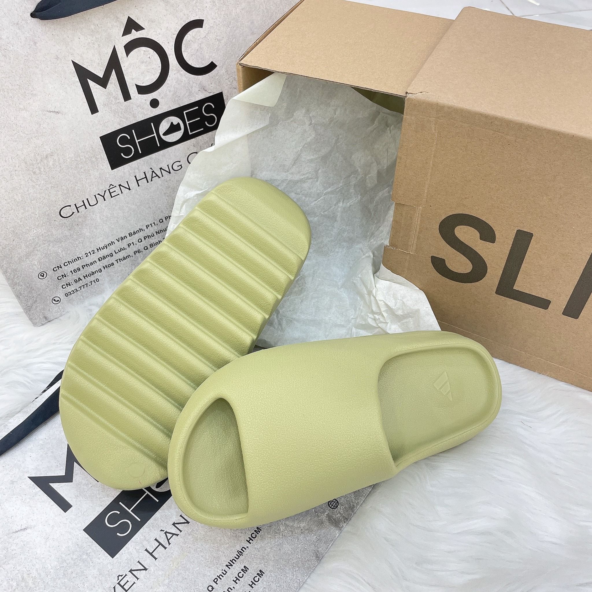 1197 - HÀNG CHÍNH HÃNG - Dép adidas Yeezy Slide Resin CODE : FZ5904