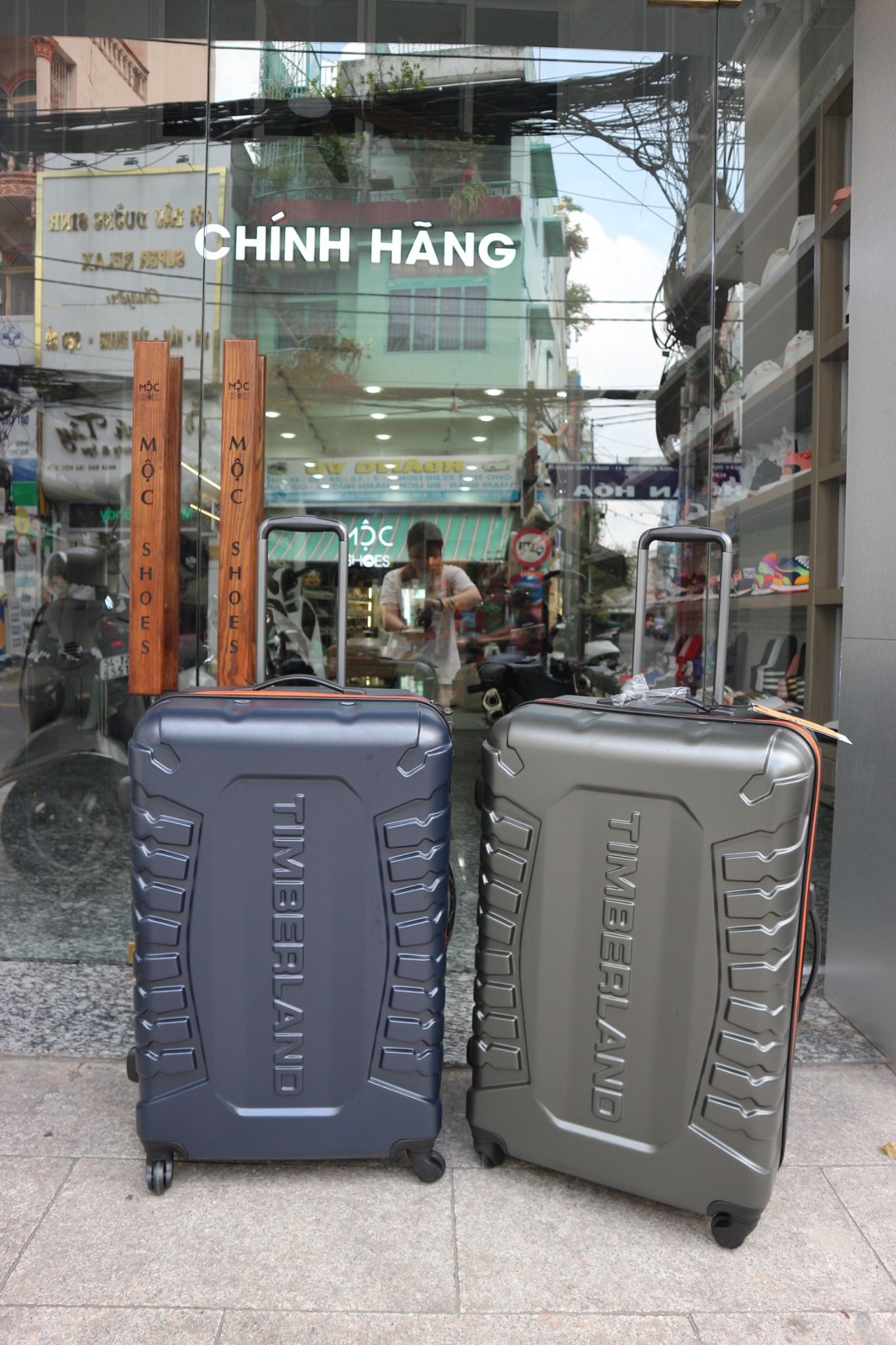 1214 - HÀNG CHÍNH HÃNG - Vali TIMBERLAND - 20inch/24inch/28inch - MÀU XÁM / GREY