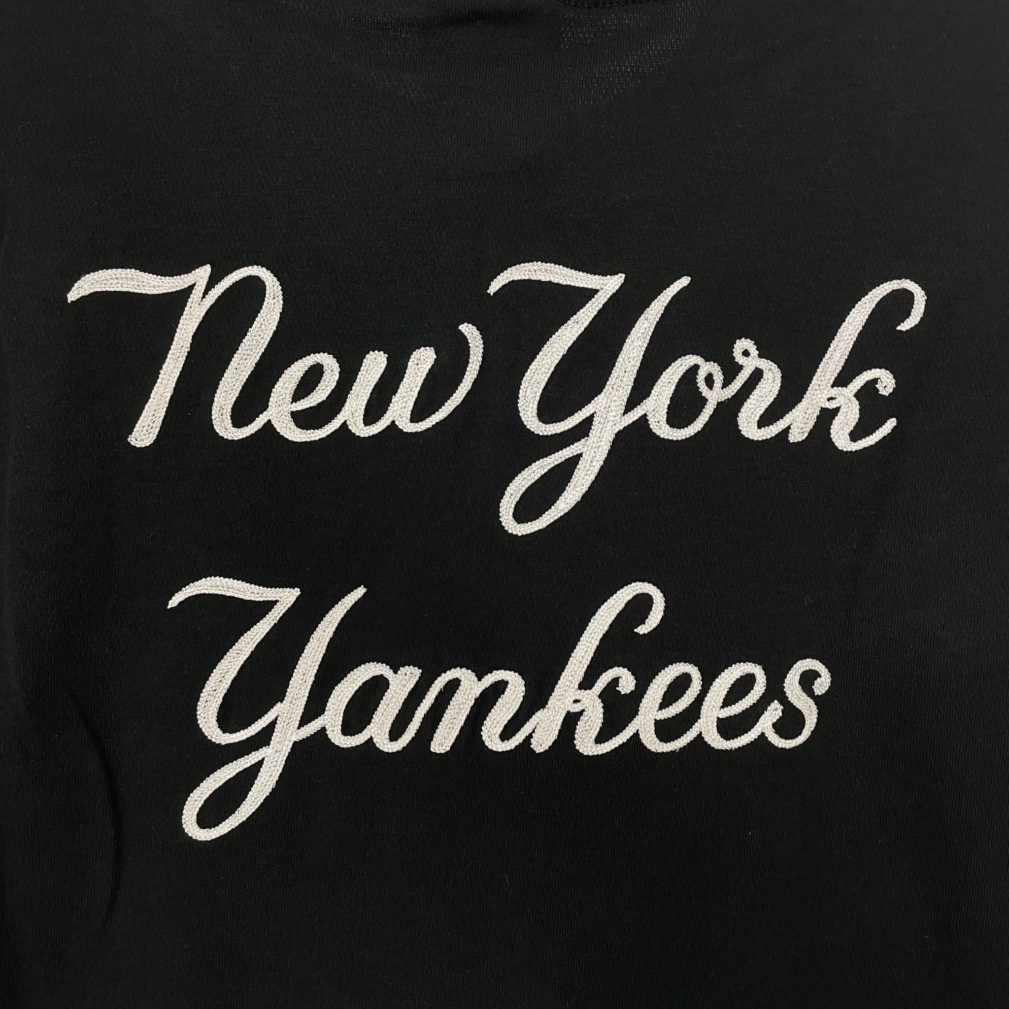 1229 - HÀNG CHÍNH HÃNG - ÁO THUN NEW ERA - NY YANKEES THÊU - ĐEN - CODE : 13334740