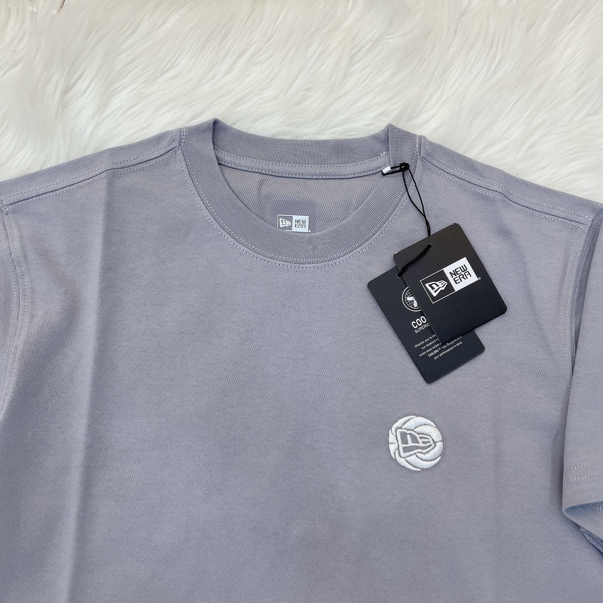 1233 - HÀNG CHÍNH HÃNG - ÁO THUN NEW ERA - SÂN BÓNG - TÍM - CODE : 13260331