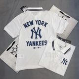  1255 - HÀNG CHÍNH HÃNG - ÁO NEW ERA - POLO NY YANKEES - TRẮNG - CODE : 13516807 