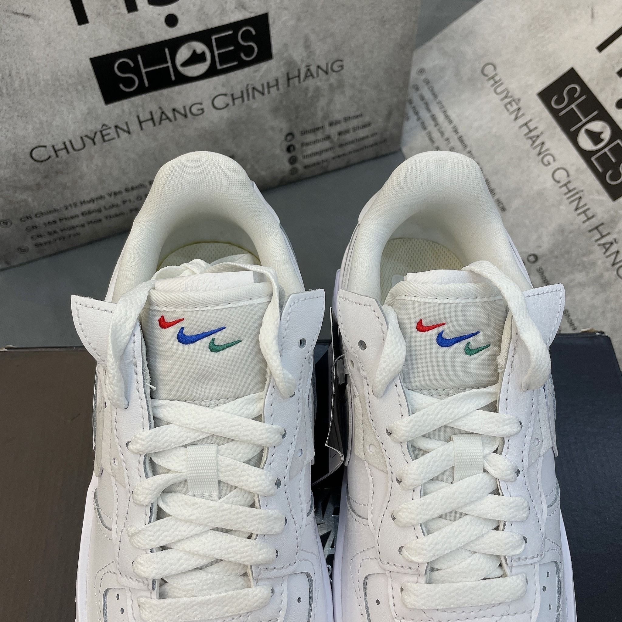 1269 - HÀNG CHÍNH HÃNG - GIÀY NIKE AIR FORCE 1 FONTANKA - TRIPLE WHITE - CODE : DH1290-100