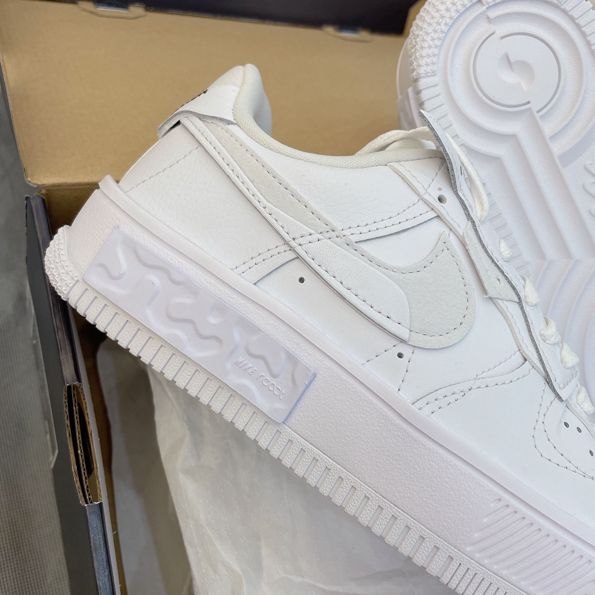 1269 - HÀNG CHÍNH HÃNG - GIÀY NIKE AIR FORCE 1 FONTANKA - TRIPLE WHITE - CODE : DH1290-100