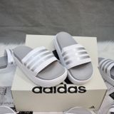  1317 - HÀNG CHÍNH HÃNG - DÉP ADIDAS ADILETTE PLATFORM - TRẮNG SỌC BẠC - CODE: IE9703 