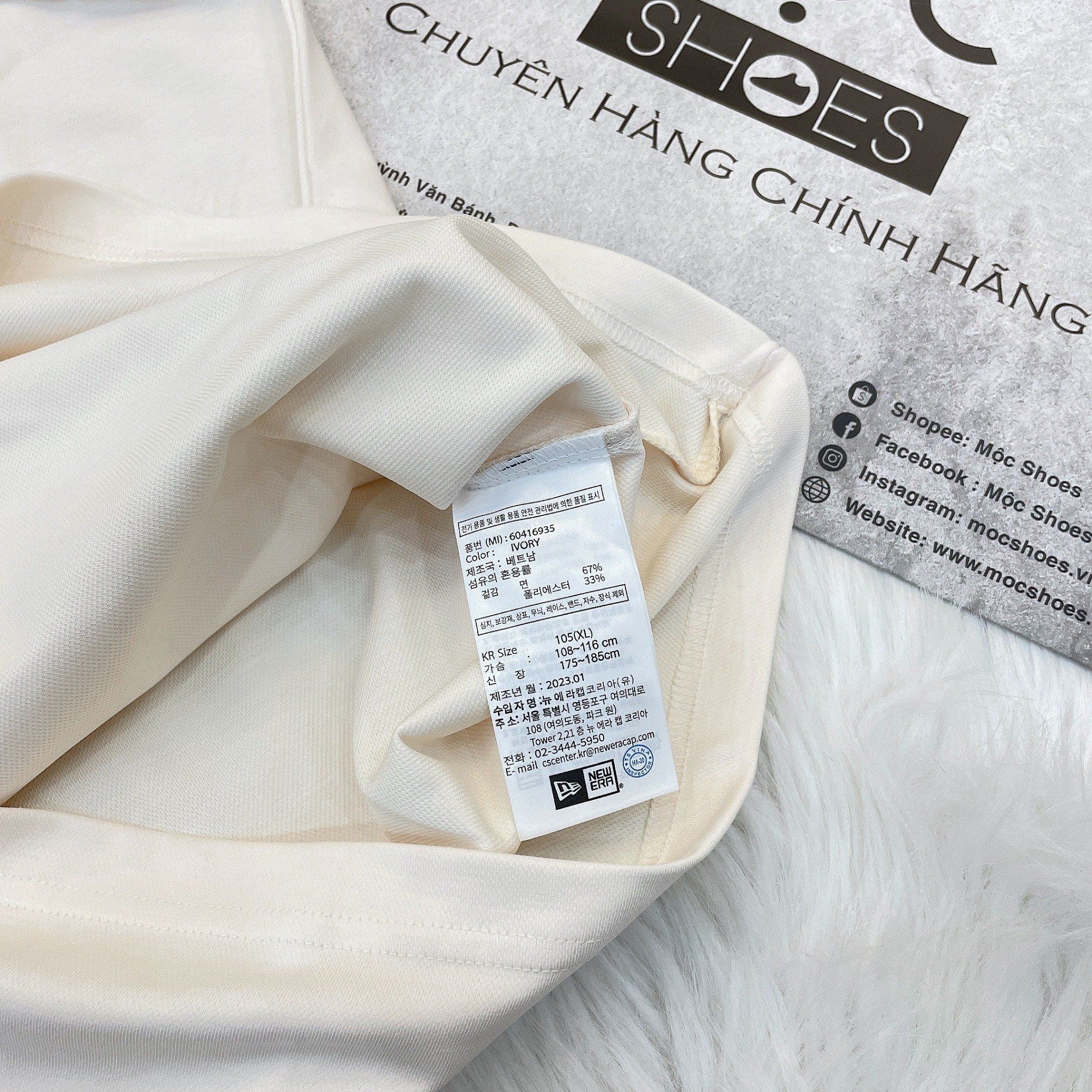 1321 - HÀNG CHÍNH HÃNG - ÁO THUN NEW ERA - NY YANKEE THÂN CÂY - BE - CODE: 60416935