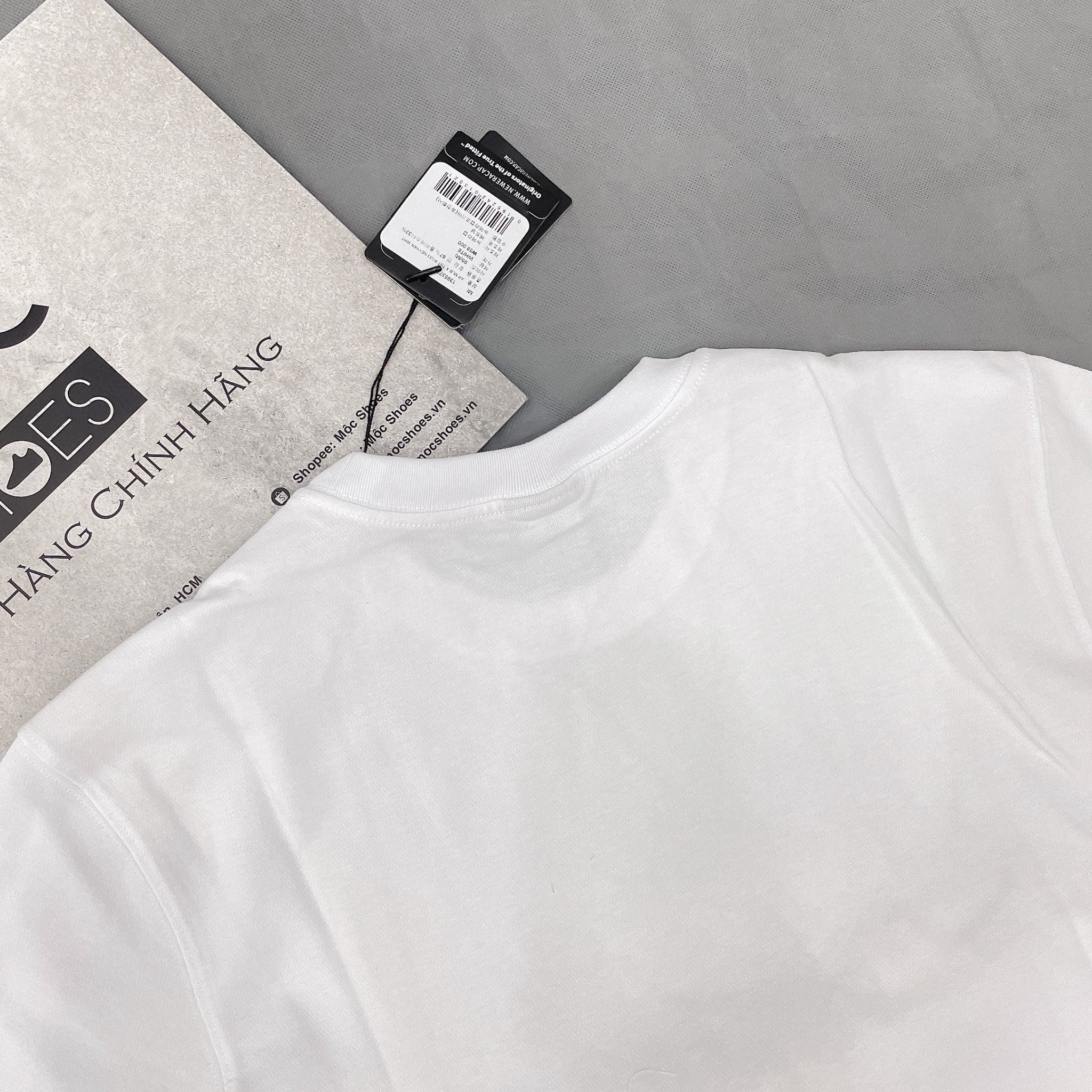 1328 - HÀNG CHÍNH HÃNG - ÁO THUN NEW ERA - NEW YORK CITY CỜ MỸ - TRẮNG - CODE: 13953723