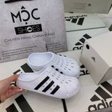  1362 - HÀNG CHÍNH HÃNG - Dép ADIDAS - ADILETTE CLOGS (RỌ)  - *Trắng *  - CODE : FY8970 