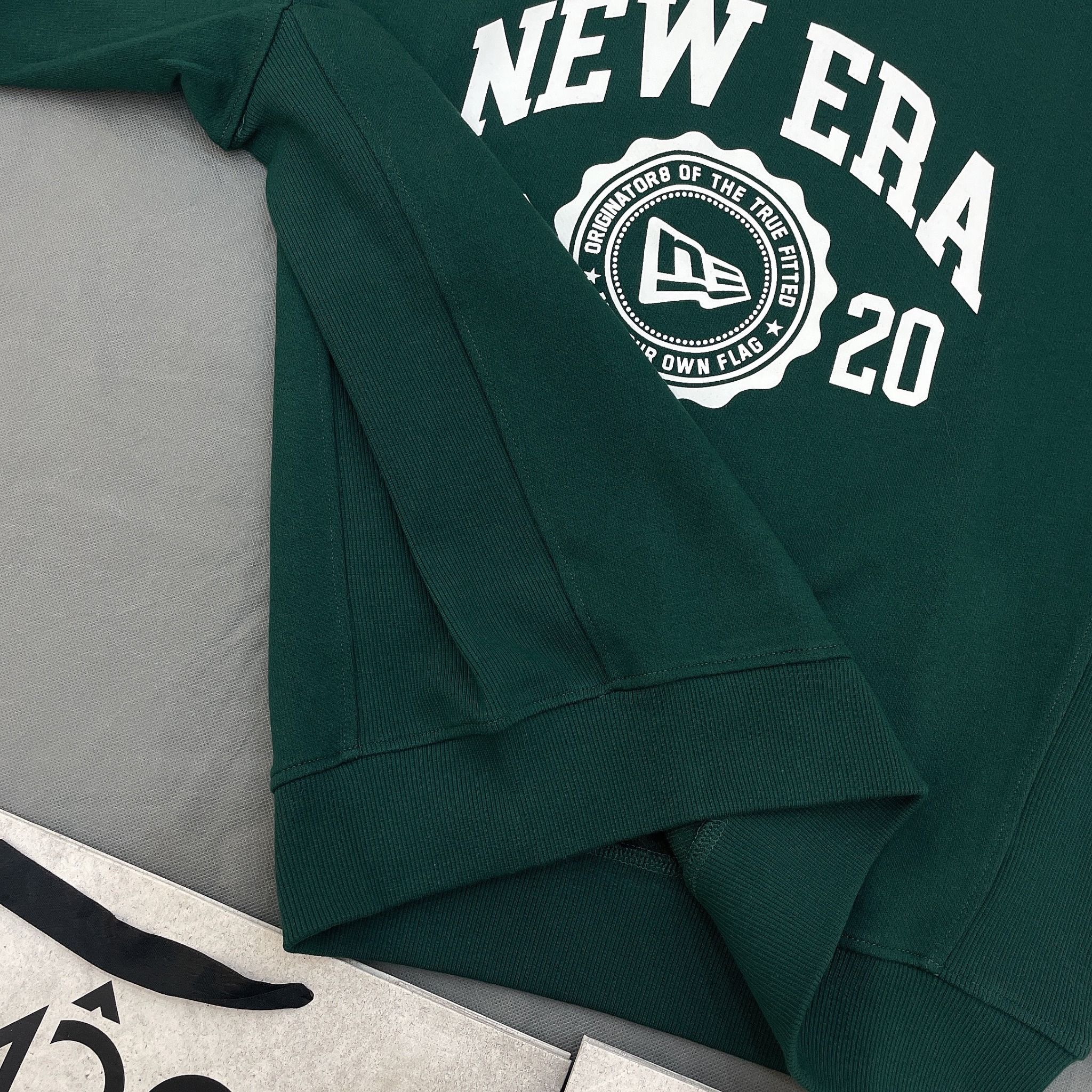 1380 - HÀNG CHÍNH HÃNG - ÁO SWEATER NEW ERA *LOGO NE* (1920) - GREEN (XANH LÁ) - CODE: 13546430