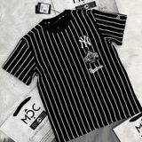  1388 - HÀNG CHÍNH HÃNG - ÁO THUN NEW ERA -  *NY YANKEE KẺ SỌC* - CODE: 11860034 