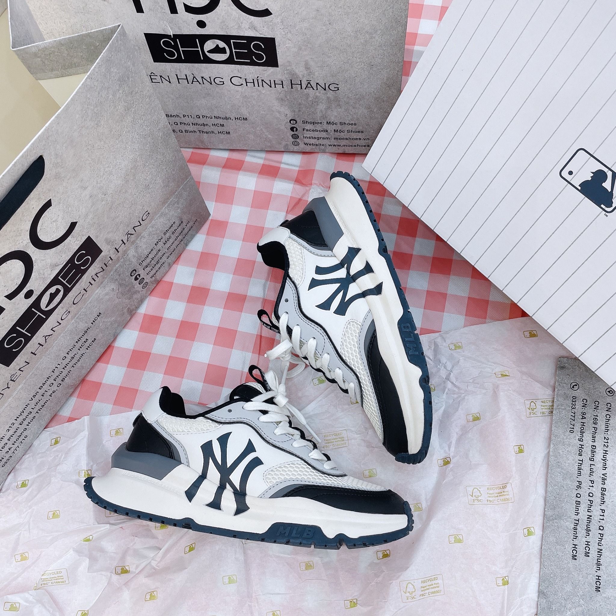 1400 - HÀNG CHÍNH HÃNG - GIÀY MLB CHUNKY RUNNER