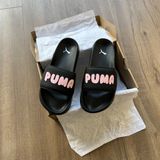  1416 - HÀNG CHÍNH HÃNG -  DÉP PUMA SUEDE - LEADCAT 2.0  - *BLACK/PINK* 