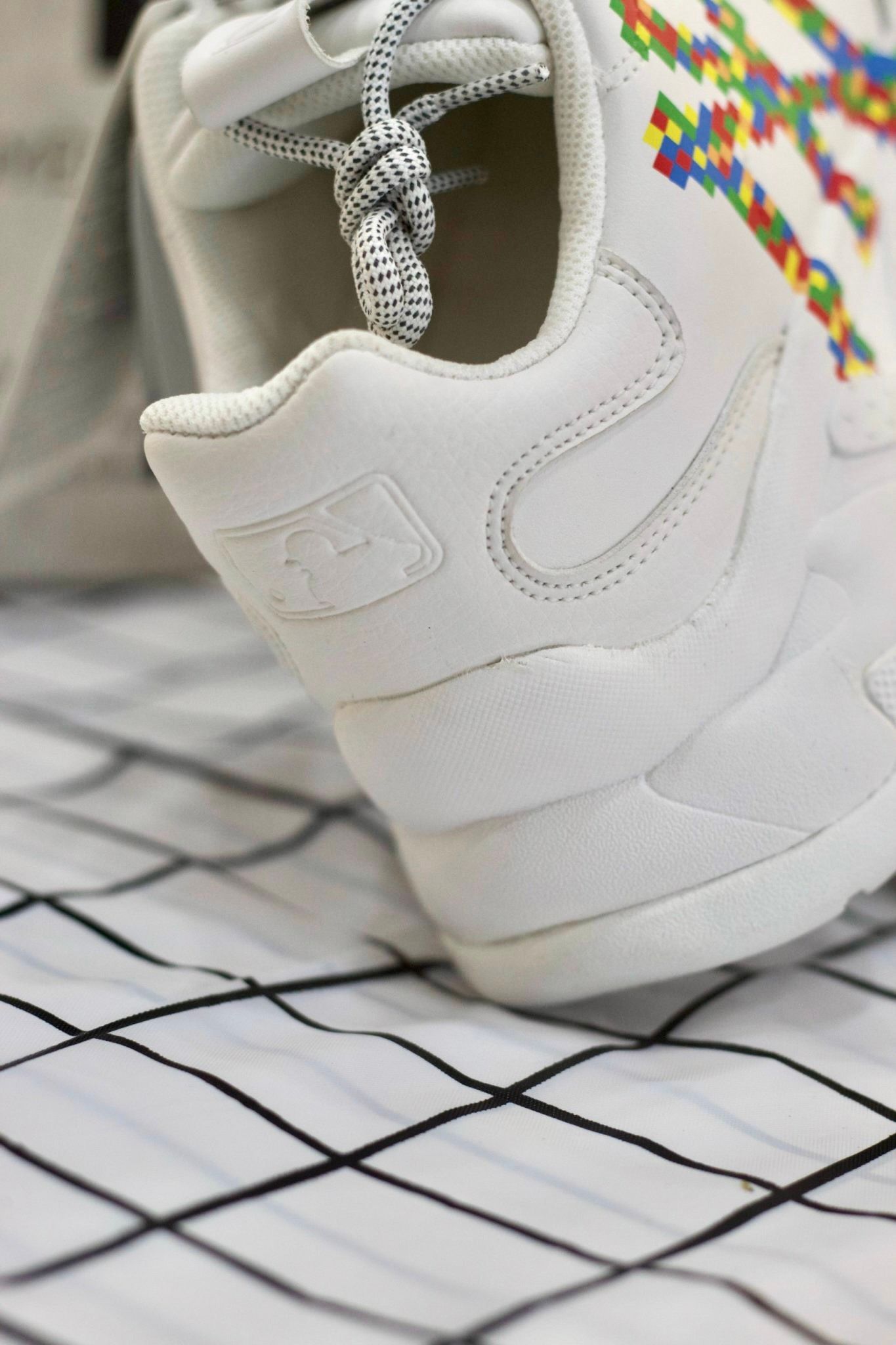 1265 - HÀNG CHÍNH HÃNG - GIÀY SNEAKER MLB BIG BALL CHUNKY - NEW YORK 3D BLOCK *MULTICOLOR* - CODE: 32SHCD111-50I