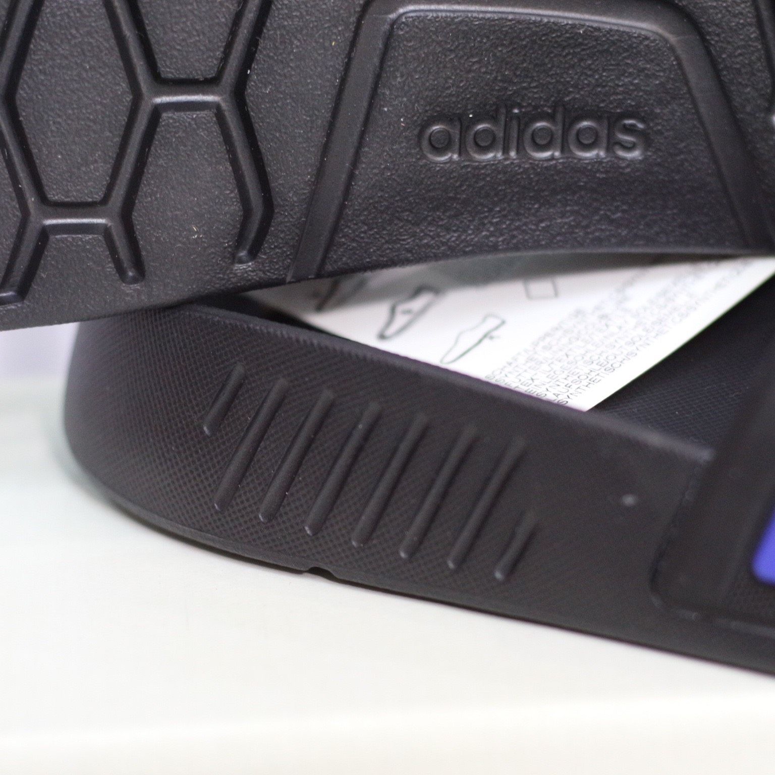 1412 - HÀNG CHÍNH HÃNG - DÉP ADIDAS - RACER TR SLIDES - *CORE BLACK BLUE* - CODE: G58170