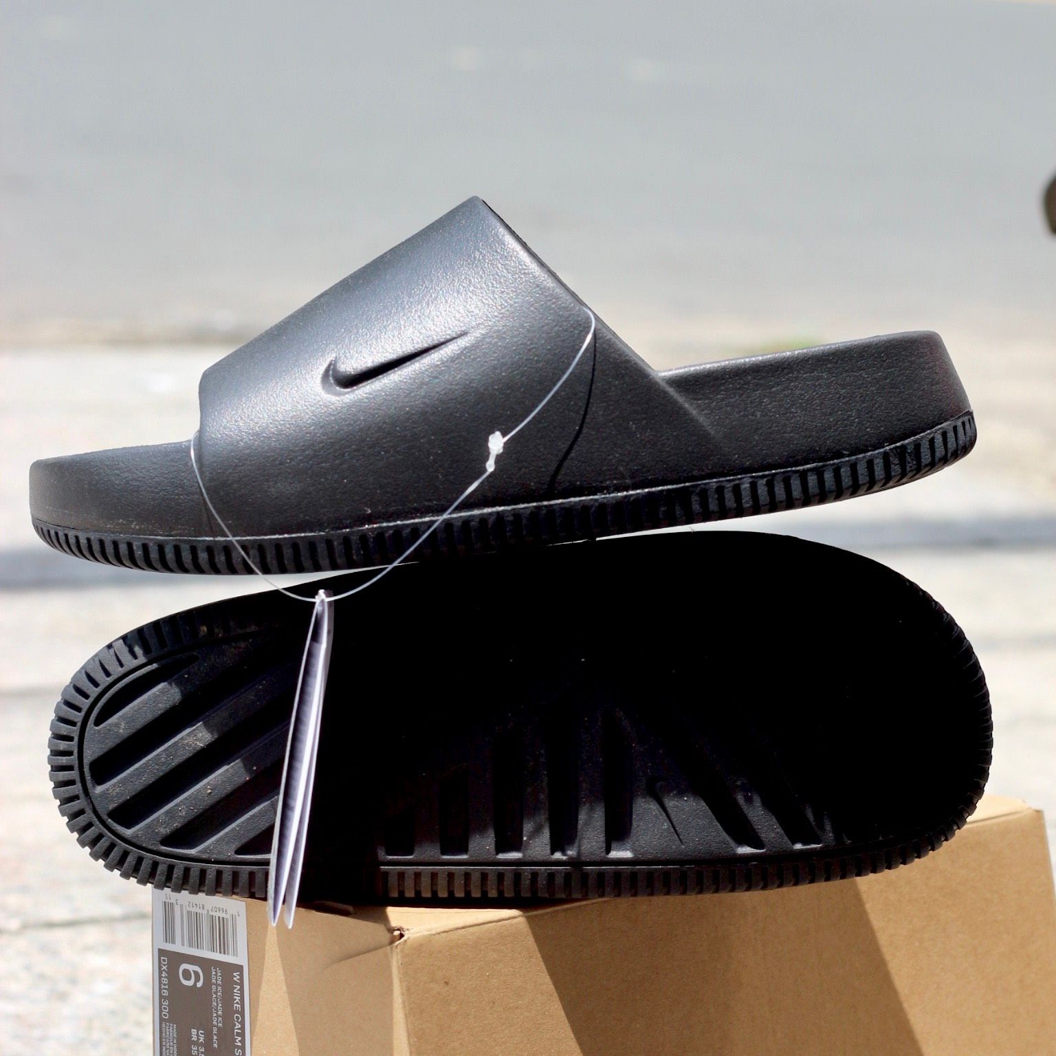  1355 - HÀNG CHÍNH HÃNG - DÉP NIKE CALM SLIDE  *BLACK* - CODE: DX4816-001 