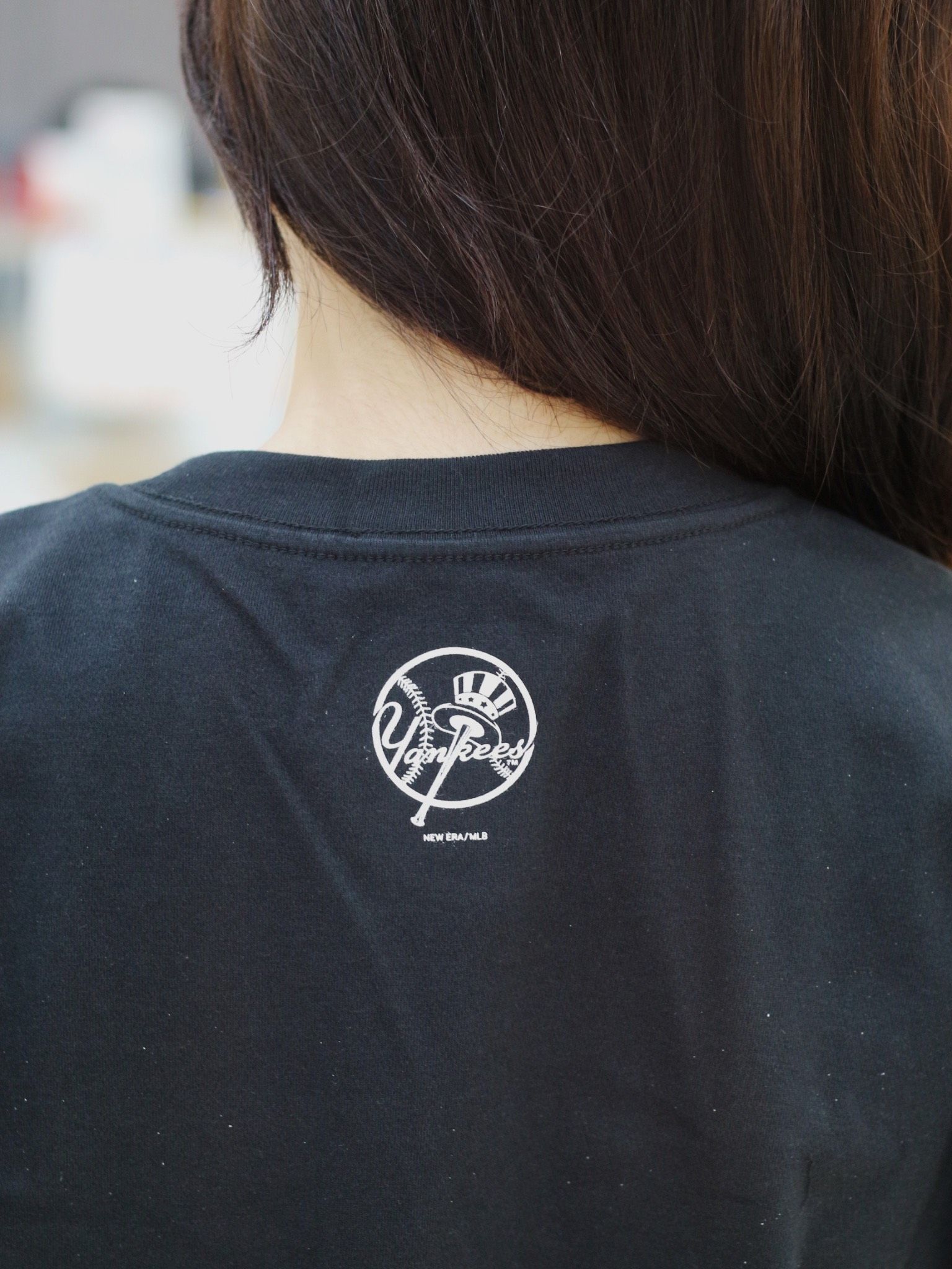 1271 - HÀNG CHÍNH HÃNG - ÁO THUN NEW ERA - PLAY CARD NEW YORK YANKEES - BLACK - CODE : 13702545