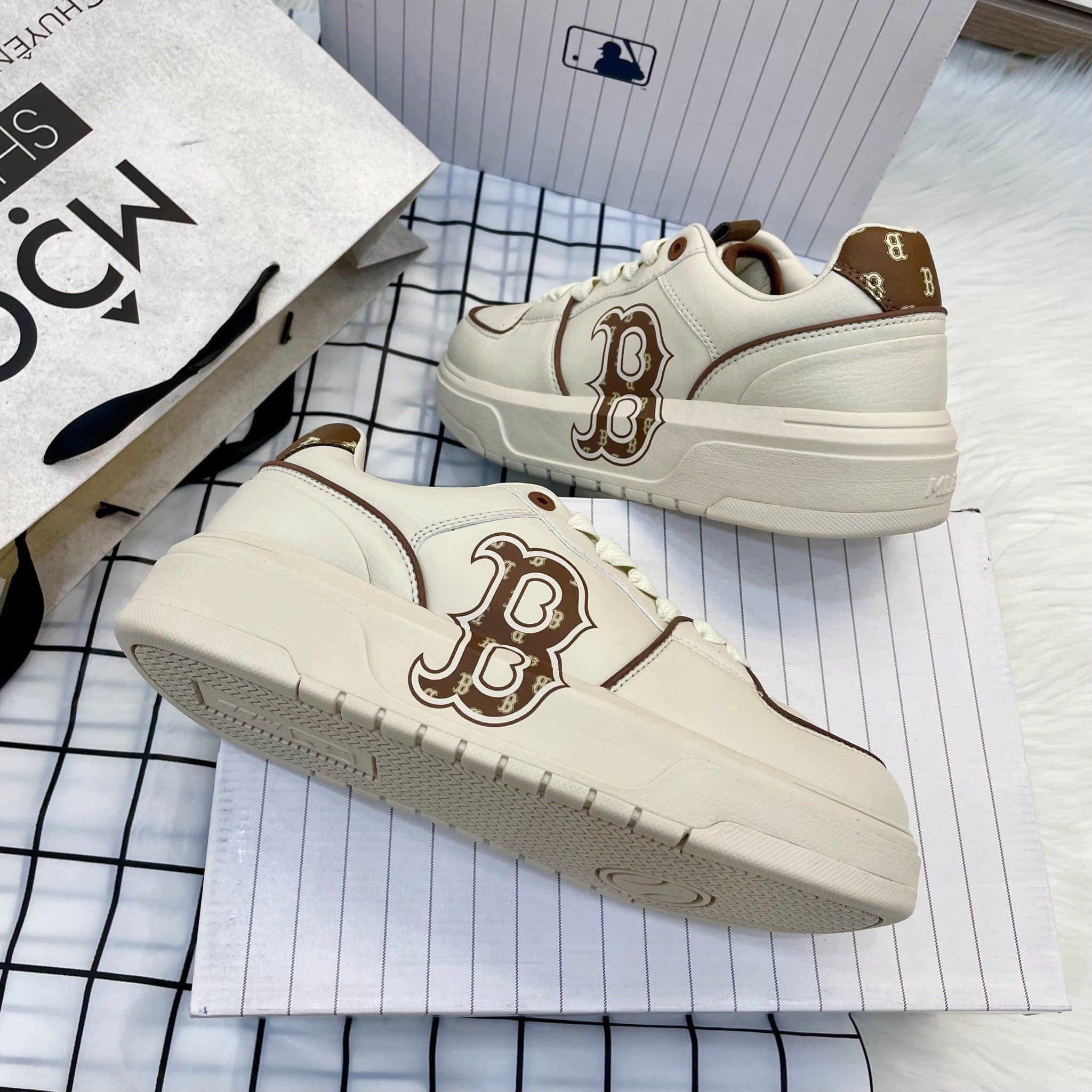 1473 - HÀNG CHÍNH HÃNG - GIÀY MLB CHUNKY LINER CLASSIC MONOGRAM - NÂU - CODE: 3ASXCLR3N-43BRS
