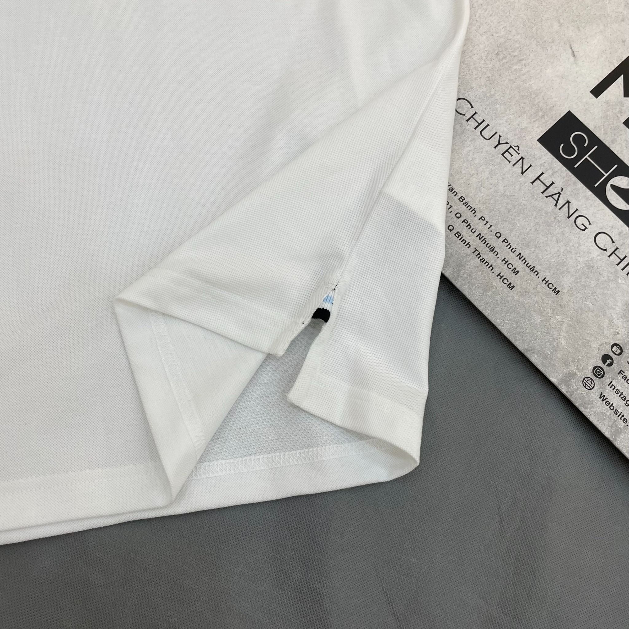 1479 - HÀNG CHÍNH HÃNG - ÁO NEW ERA - POLO GOLF *LÁ CỜ* - TRẮNG - CODE: 13679611