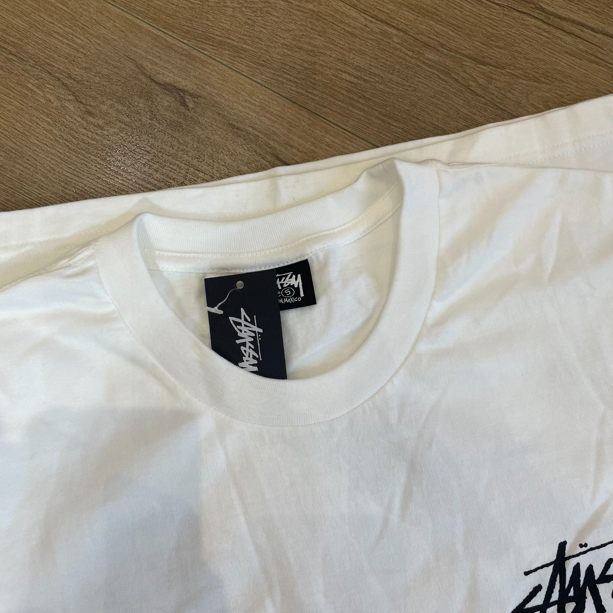 1488 - HÀNG CHÍNH HÃNG - ÁO THUN STUSSY - STUSSY BALL 8 TEE - WHITE -
