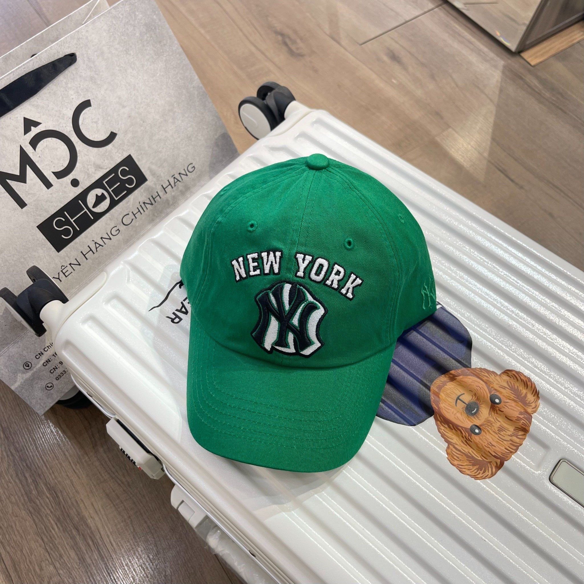 1502 - HÀNG CHÍNH HÃNG - Mũ - Nón Lưỡi Trai MLB *NEW YORK NY* - XANH LÁ (Form Mềm) - AUTHENTIC 100%