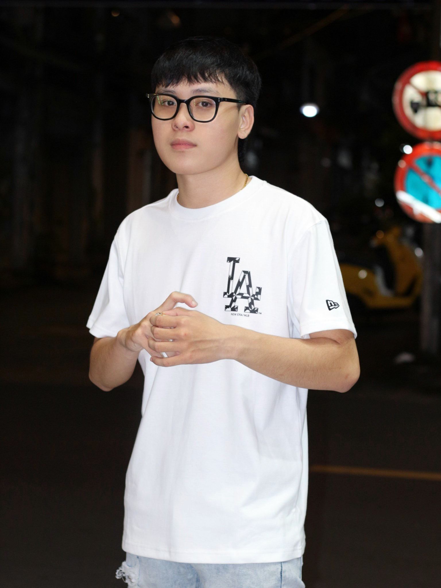 1522 - HÀNG CHÍNH HÃNG - ÁO NEW ERA x MLB LOS ANGELES DODGERS - TRẮNG - CODE : 13774255