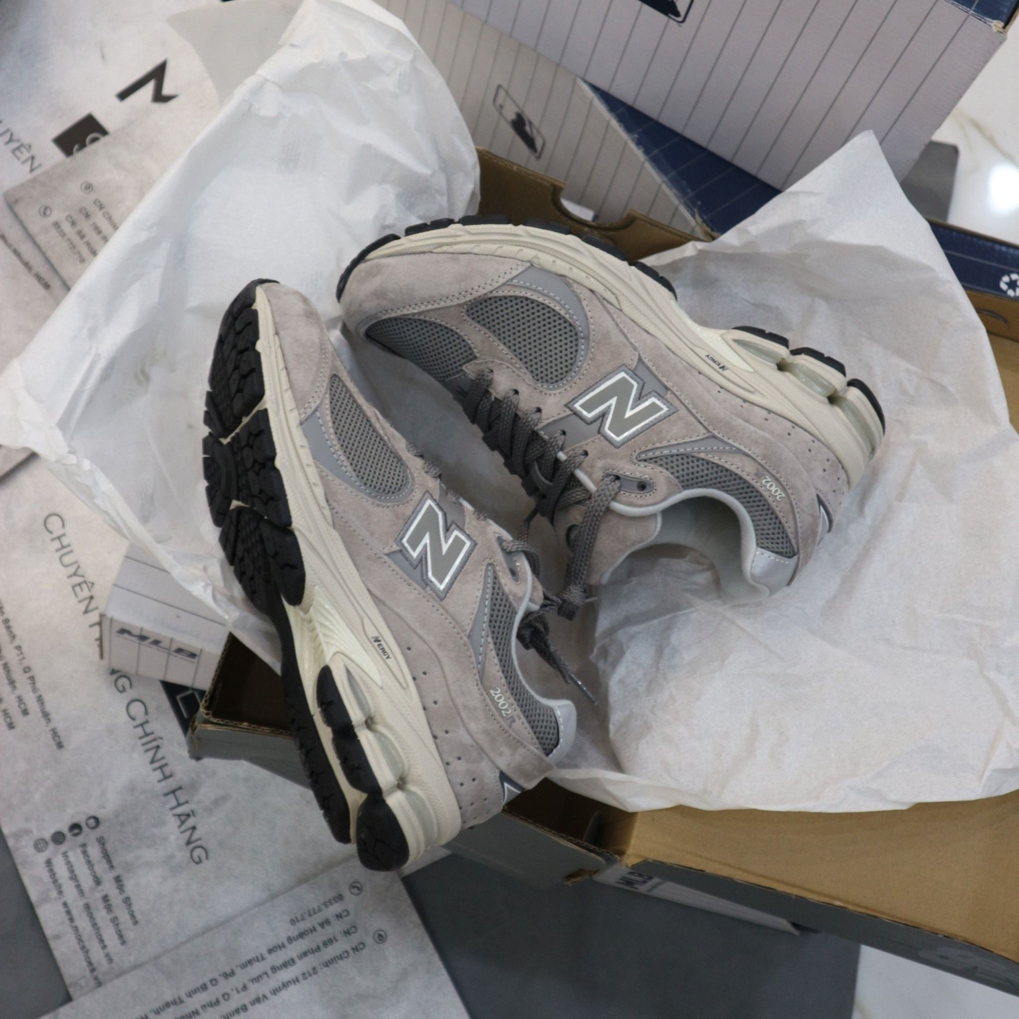 1540 - HÀNG CHÍNH HÃNG - GIÀY NEW BALANCE 2002R SLATE GREY - CODE: M2002RDM