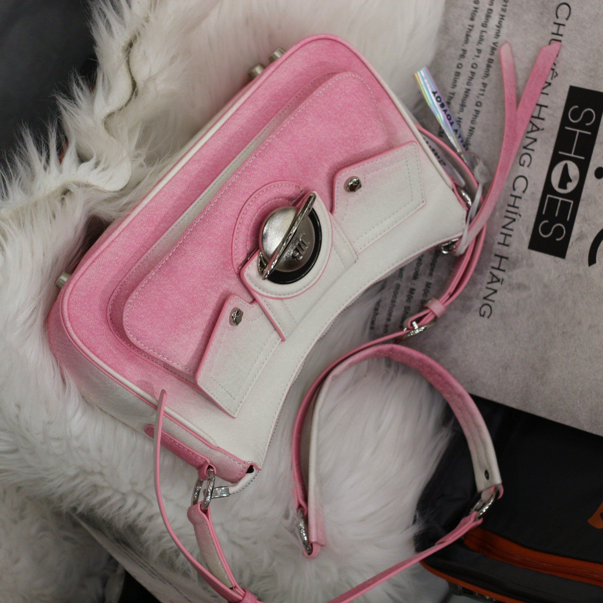 1526 - HÀNG CHÍNH HÃNG - TÚI JELLY TOYBOY RECTANGLE PINK