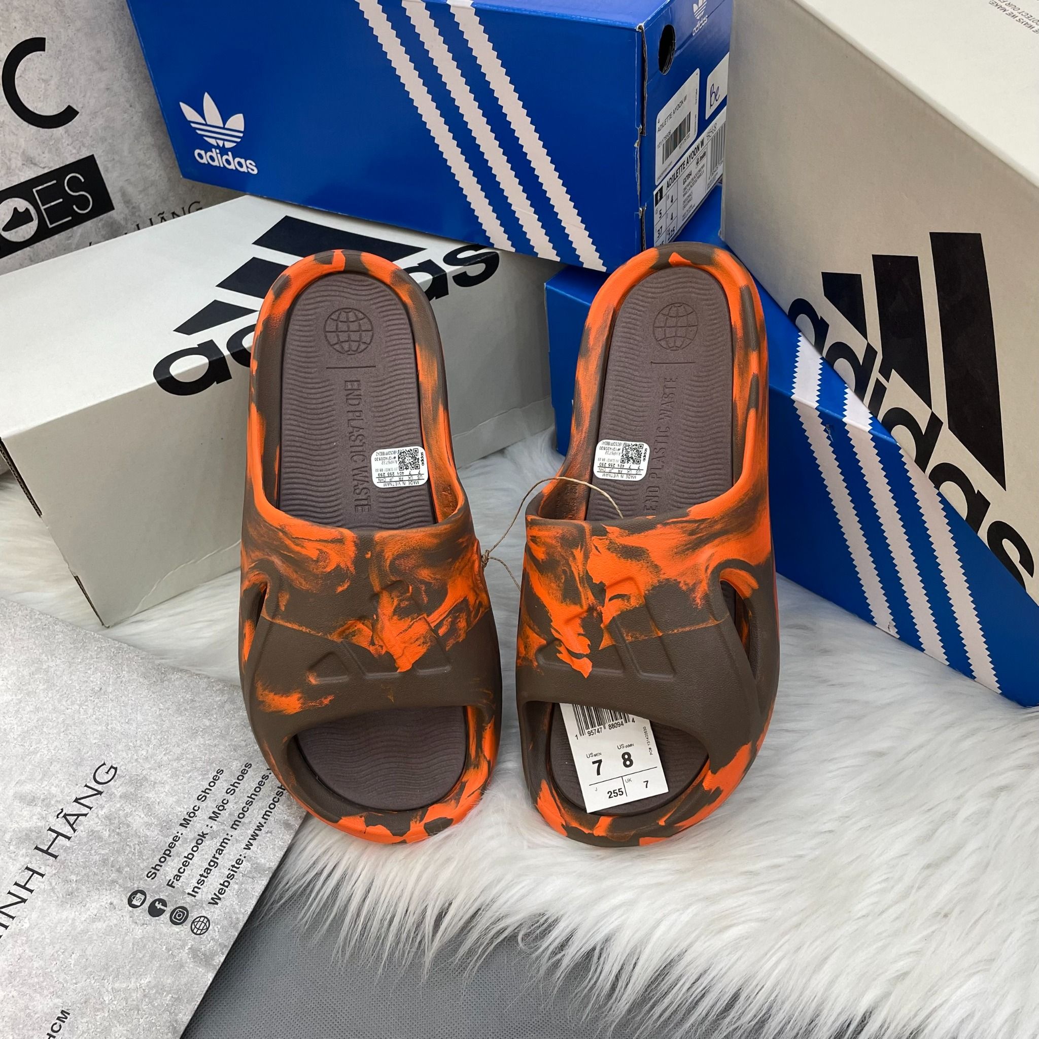 1550 - HÀNG CHÍNH HÃNG - DÉP ADIDAS ADICANE - Earth Strata – CODE :HP6732