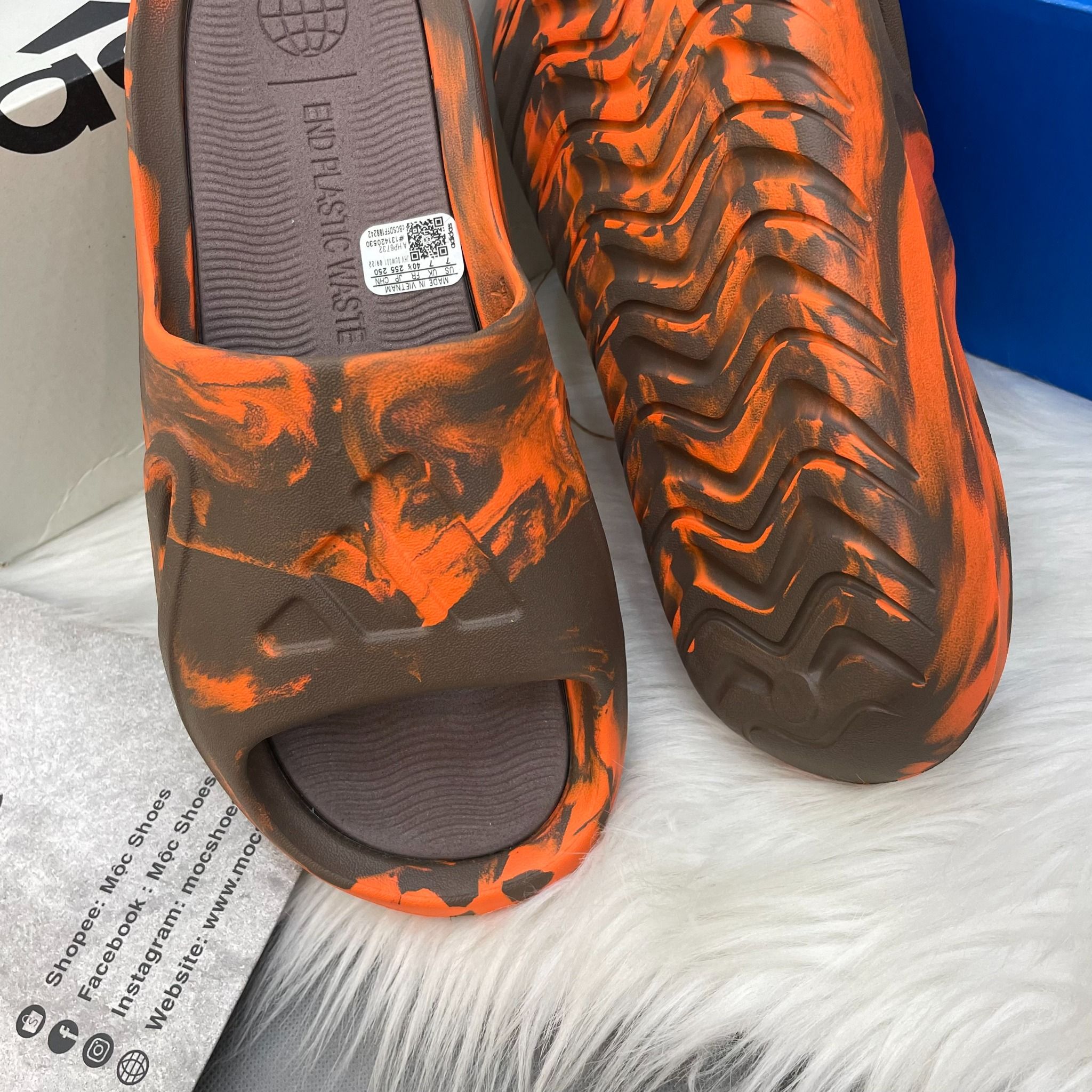 1550 - HÀNG CHÍNH HÃNG - DÉP ADIDAS ADICANE - Earth Strata – CODE :HP6732