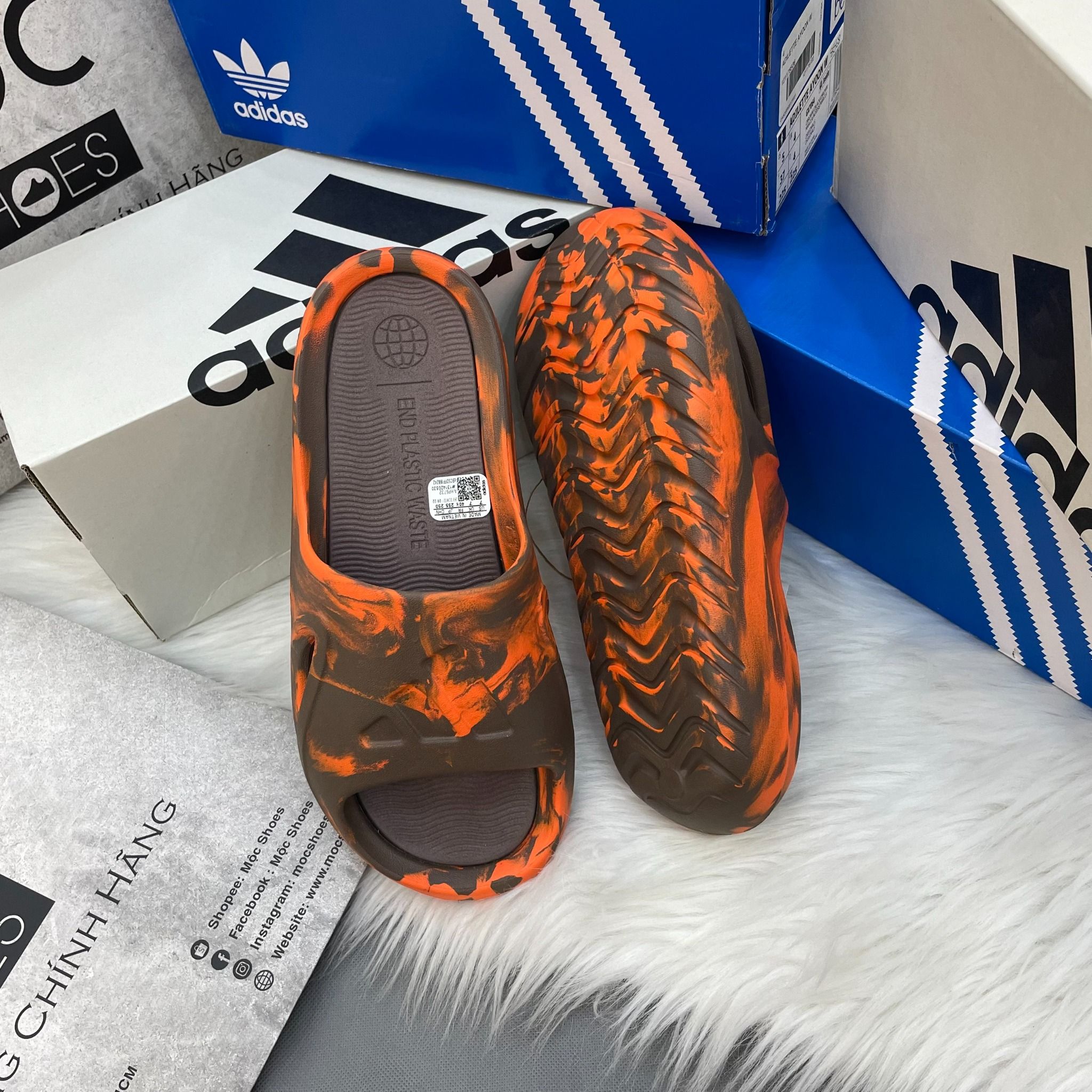 1550 - HÀNG CHÍNH HÃNG - DÉP ADIDAS ADICANE - Earth Strata – CODE :HP6732
