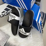  1565 - HÀNG CHÍNH HÃNG - DÉP ADIDAS CLOUDFOAM COMFORT - BIG LOGO - ĐEN TRẮNG - Code: GV9712 