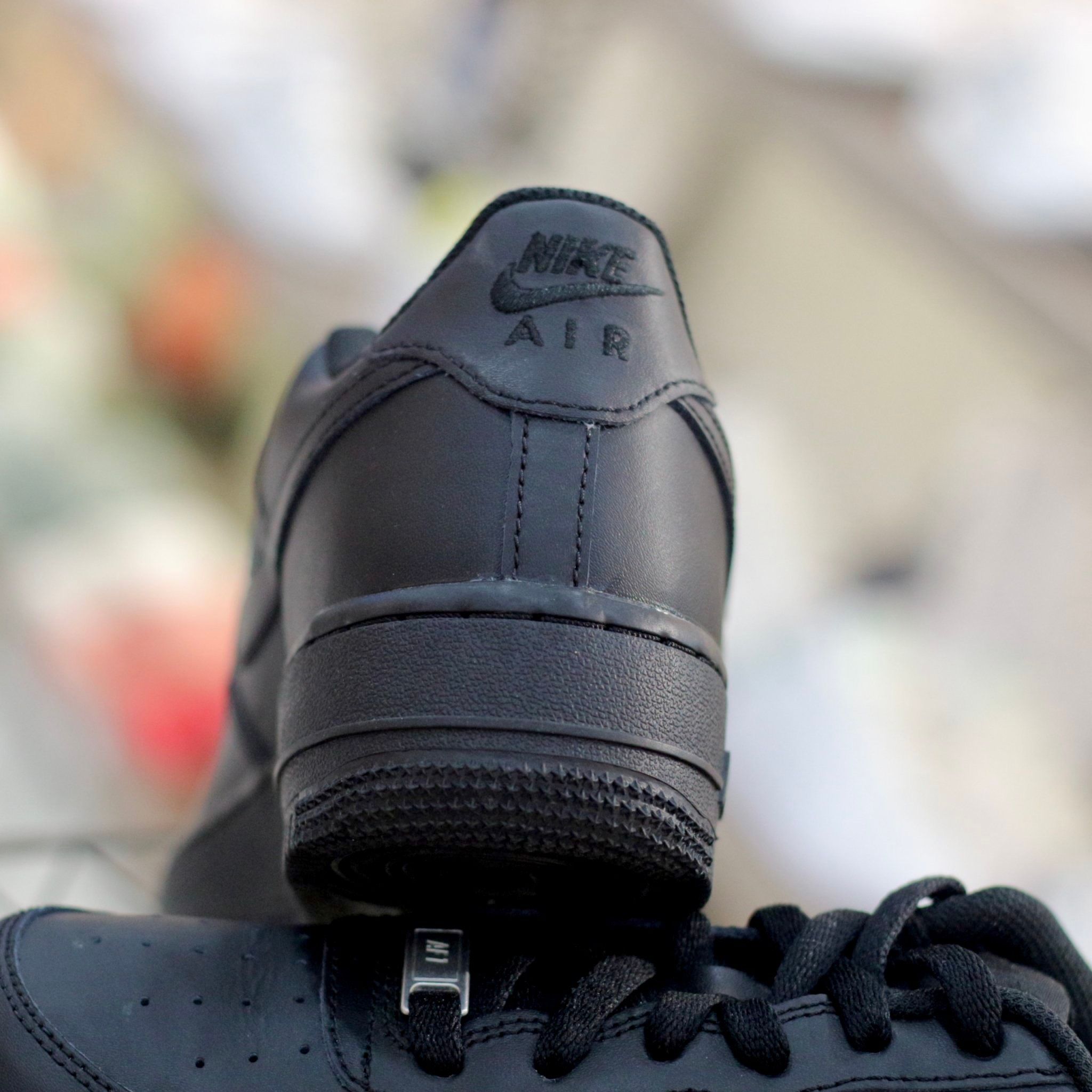 0561 - HÀNG CHÍNH HÃNG - GIÀY NIKE AIR FORCE 1 '07 TRIPLE BLACK - *BLACK* - CODE: CW2288-001