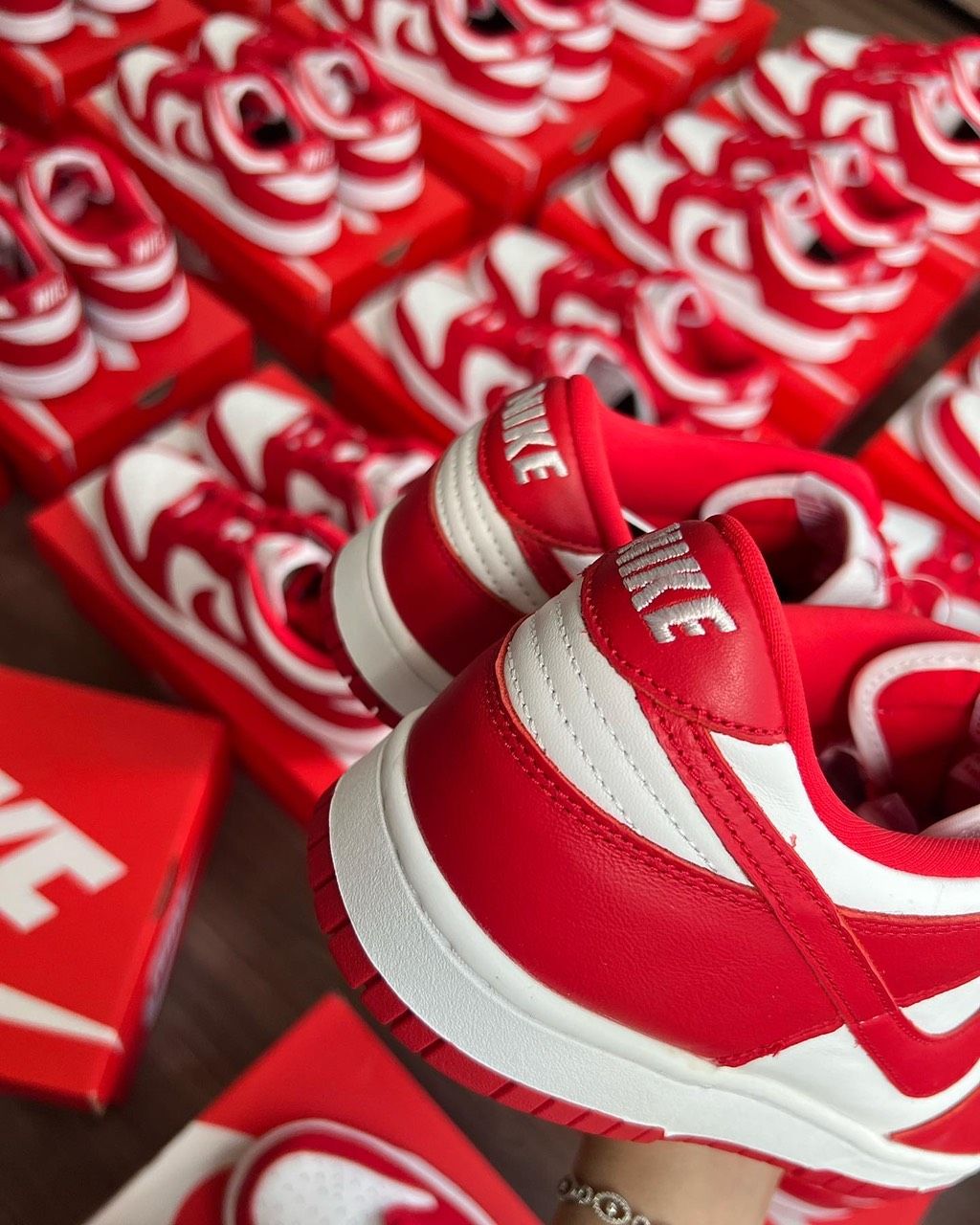 1579 - HÀNG CHÍNH HÃNG - GIÀY NIKE DUNK LOW SP UNIVERSITY RED