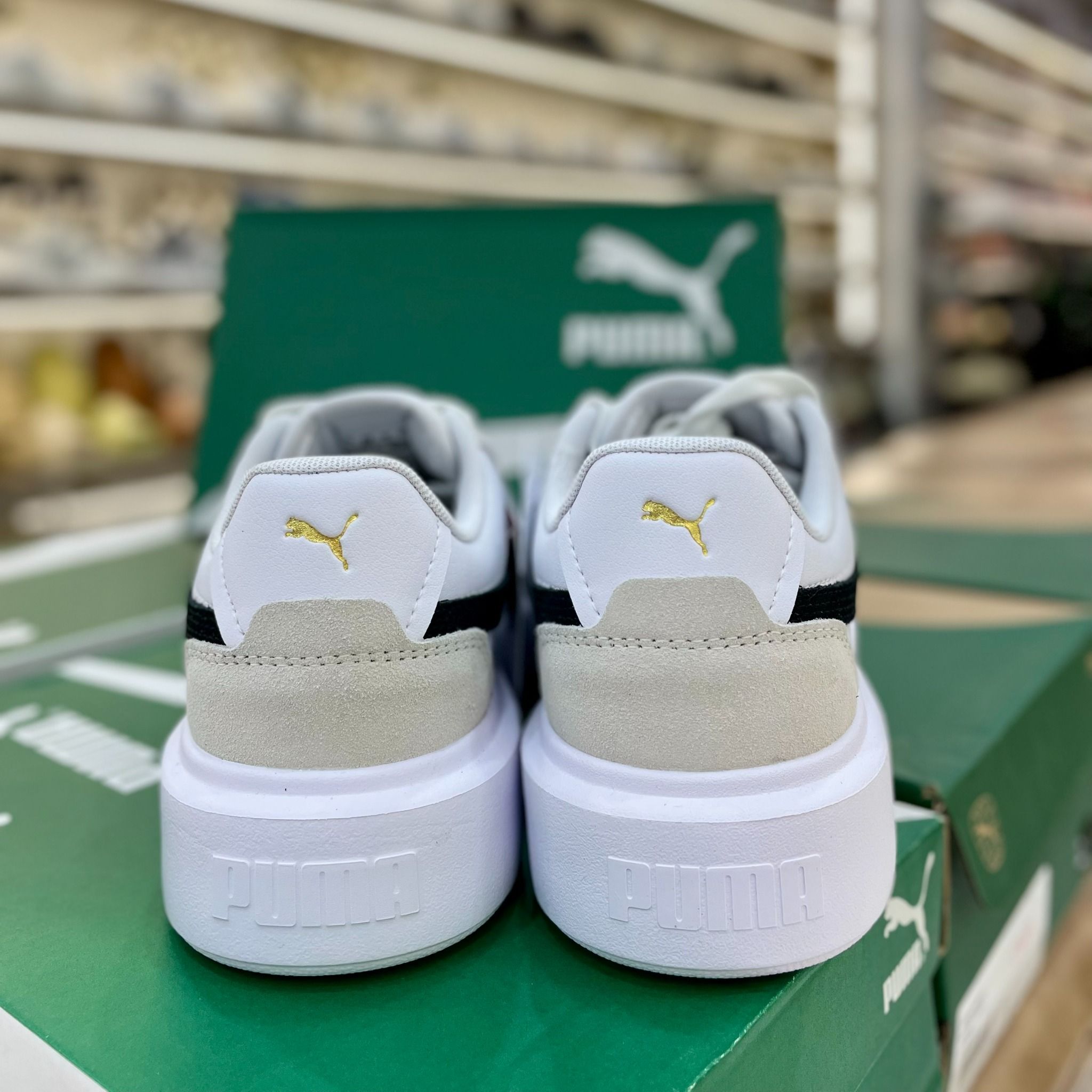 1582 - HÀNG CHÍNH HÃNG - GIÀY PUMA OSLO MAJA - MÀU TRẮNG - CODE: 375057 01