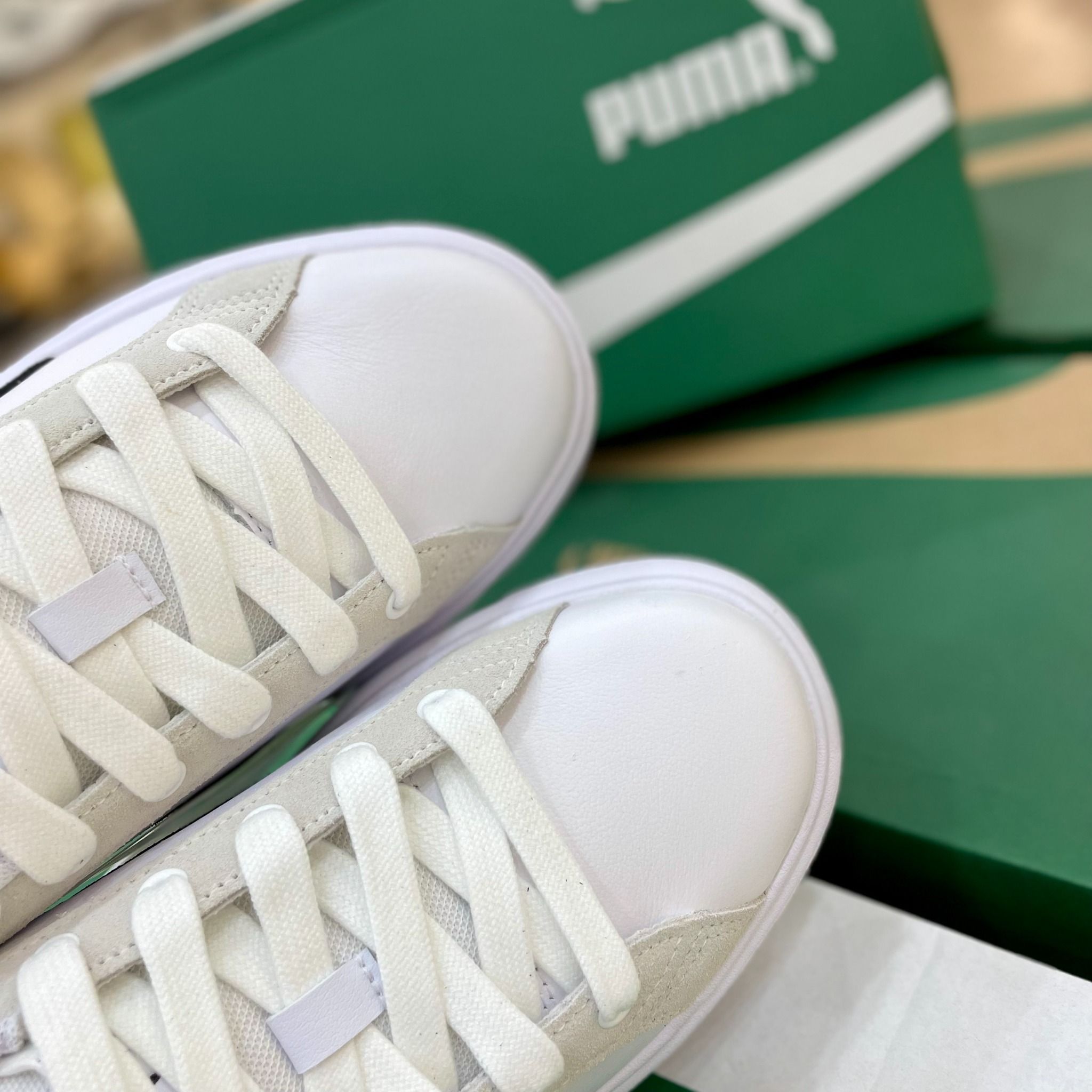 1582 - HÀNG CHÍNH HÃNG - GIÀY PUMA OSLO MAJA - MÀU TRẮNG - CODE: 375057 01