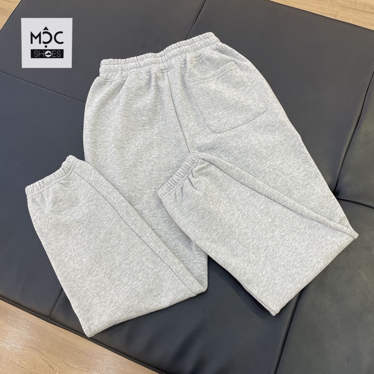 1592 - HÀNG CHÍNH HÃNG - QUẦN JOGGER WHO.AU STEVE HÌNH GẤU - XÁM - CODE: WHTMC4T31U