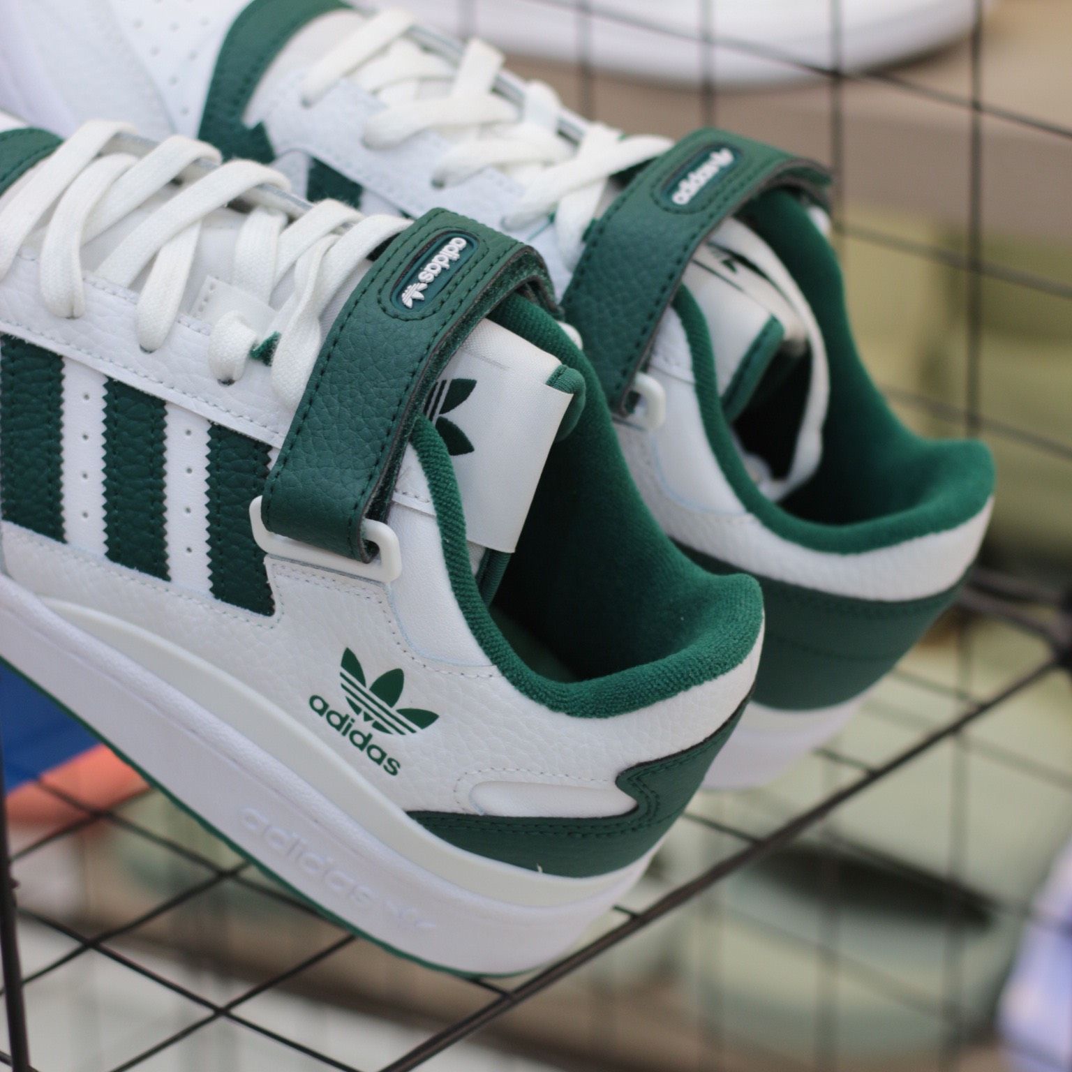 1598 - HÀNG CHÍNH HÃNG - GIÀY ADIDAS - FORUM LOW - COLLEGIATE GREEN - CODE: GY8556