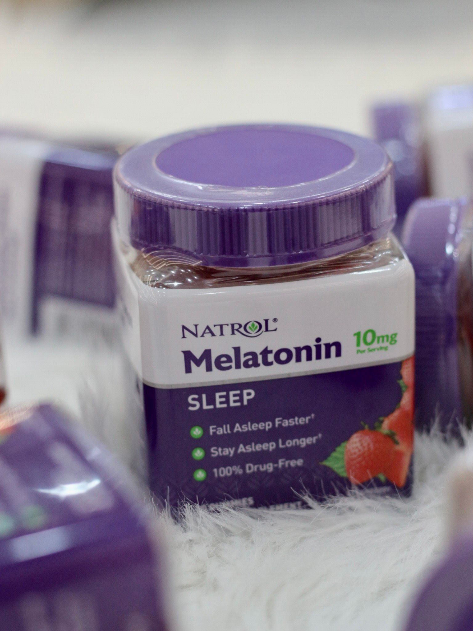 1596 - HÀNG CHÍNH HÃNG - KẸO DẺO GIÚP NGỦ NGON NATROL GUMMIES MELATONIN - CODE: DT002921