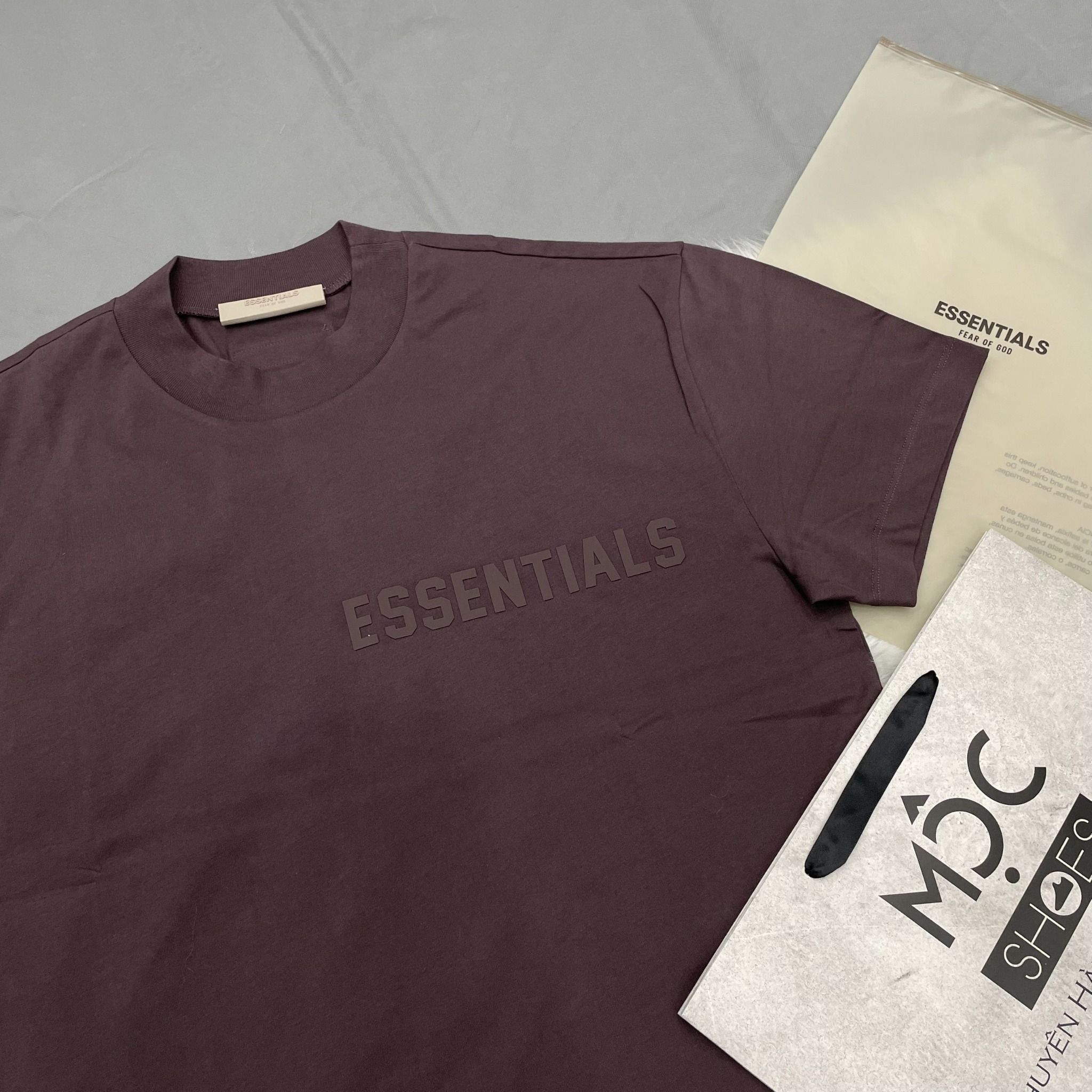 1618 - HÀNG CHÍNH HÃNG - ÁO THUN TEE ESSENTIAL FOG SS23 PLUM TEE- *TÍM* - SEASON 23