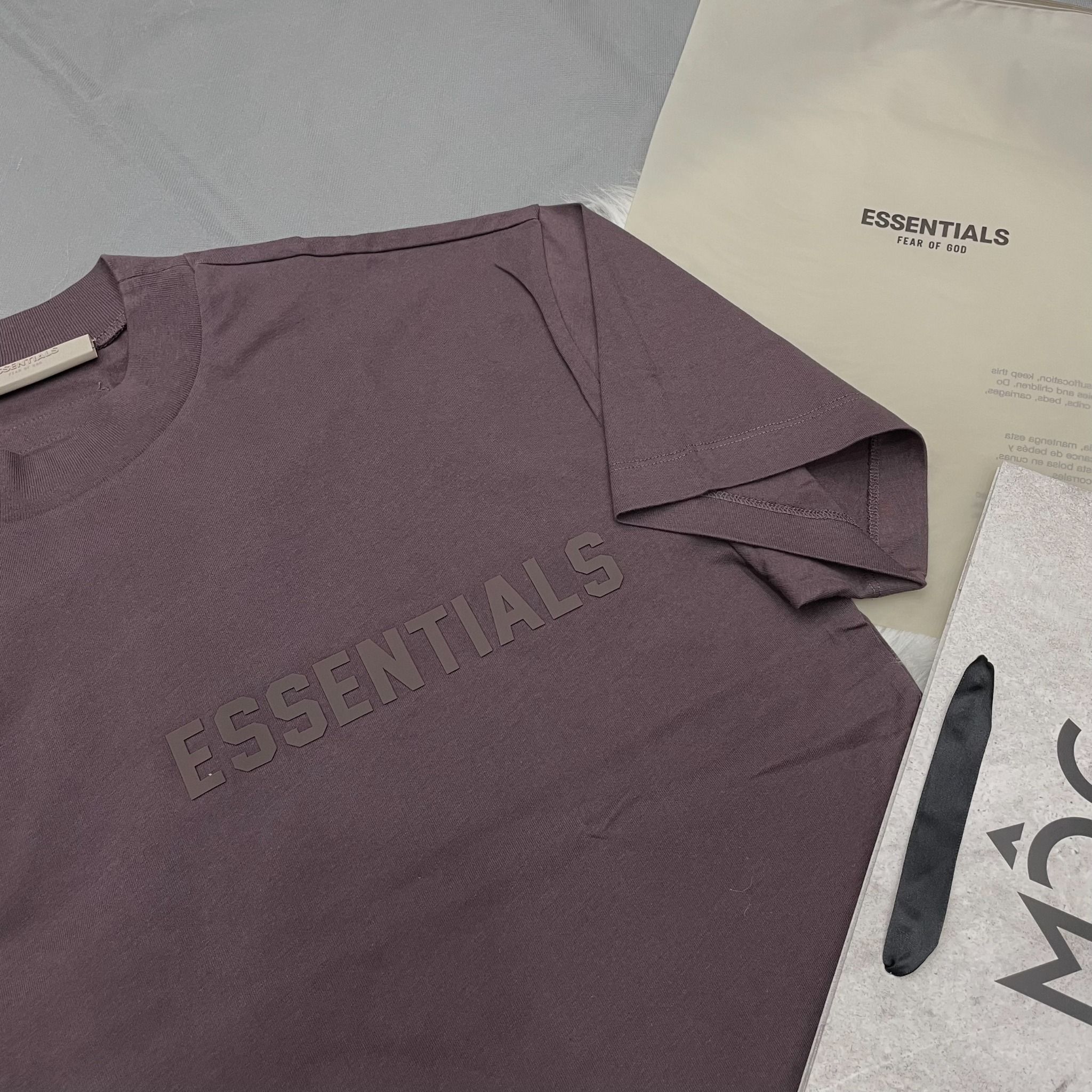 1618 - HÀNG CHÍNH HÃNG - ÁO THUN TEE ESSENTIAL FOG SS23 PLUM TEE- *TÍM* - SEASON 23